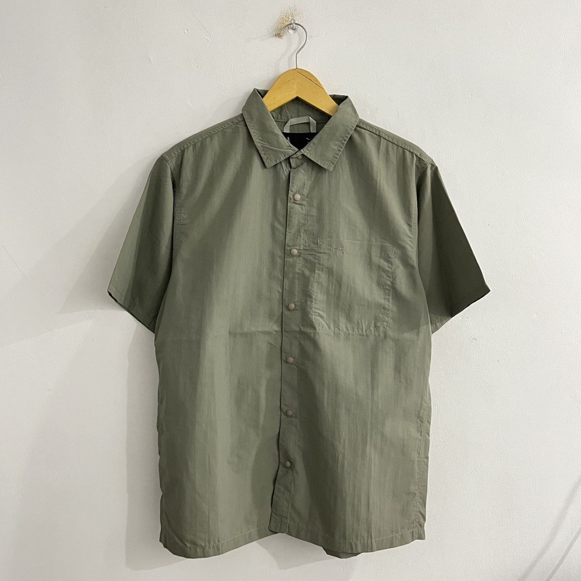 Manastash Manashtash Nylon Hidden Pocket Button Up Shirt Size US M / EU 48-50 / 2 - 2 Thumbnail