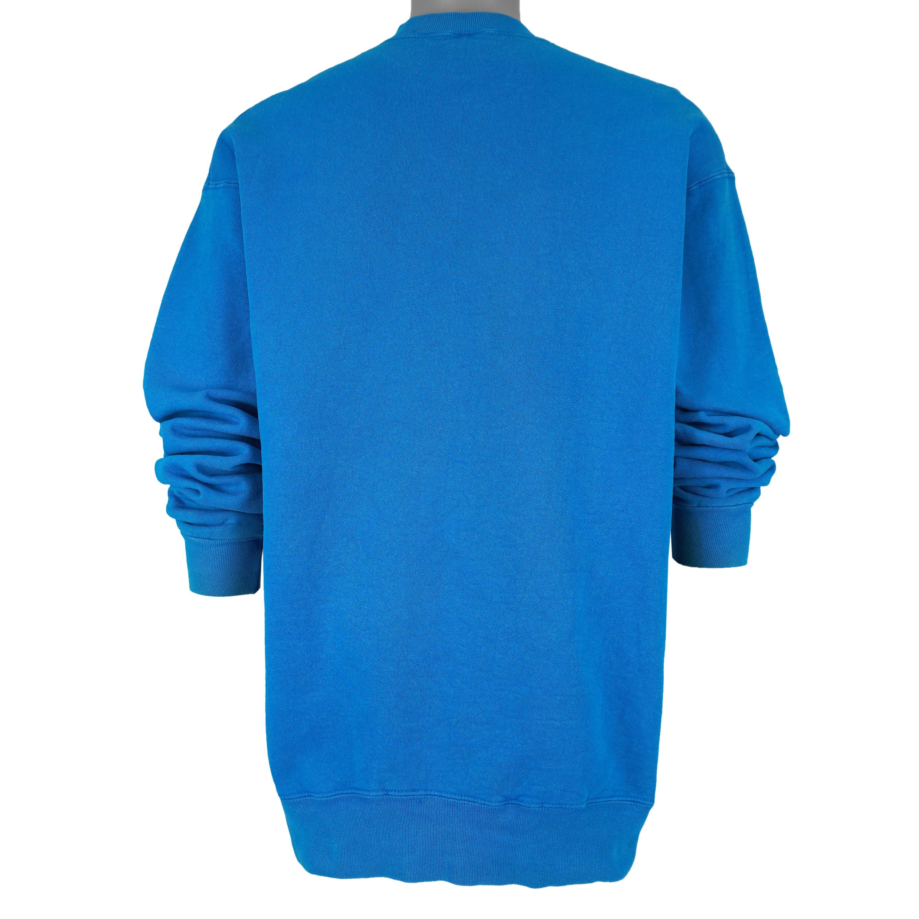 Salem Sportswear NFL - Carolina Panthers Helmet Crew Neck Sweatshirt 1995 Size US XL / EU 56 / 4 - 2 Thumbnail