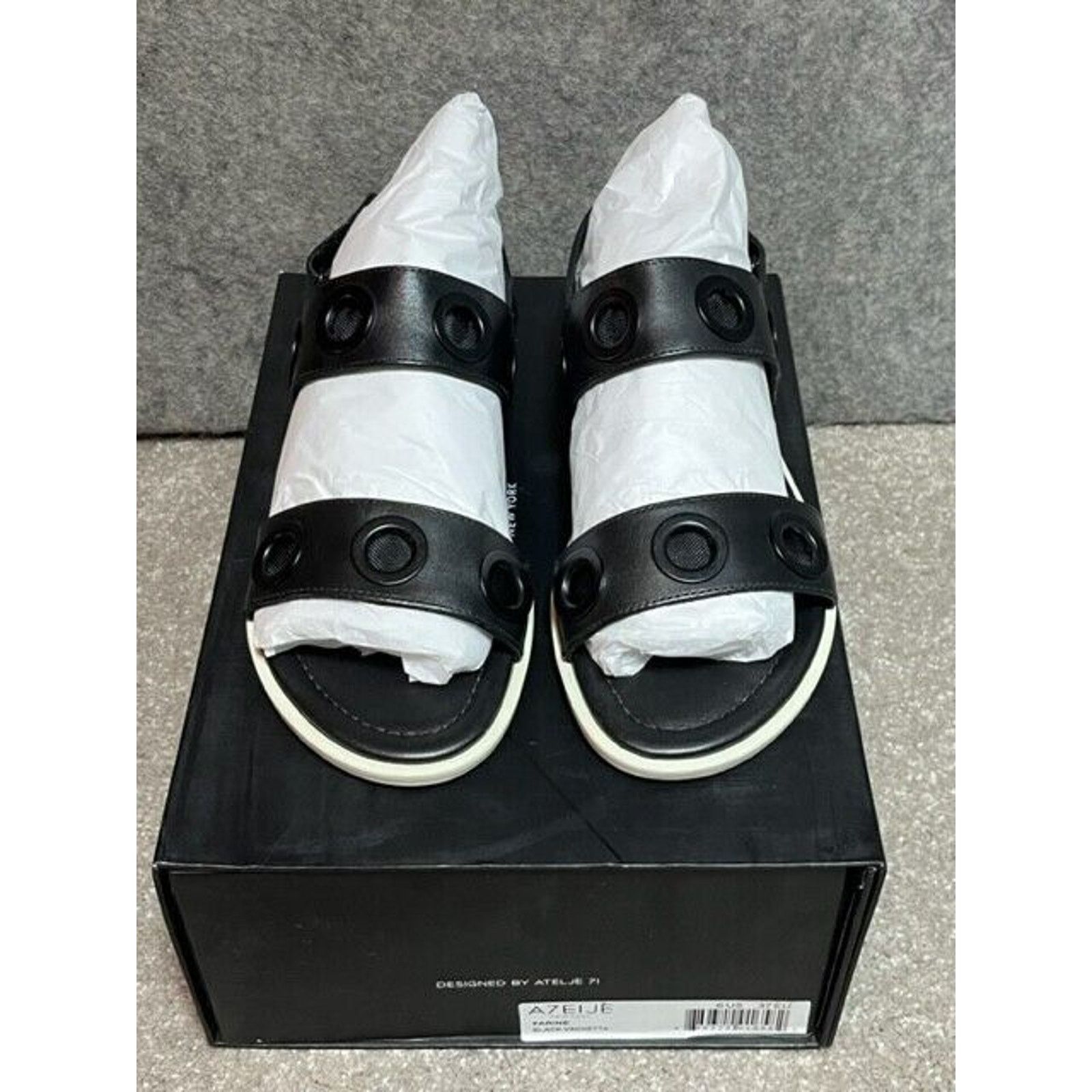 Other ATELJE 71 Sandals Womens 6 Farine Vachetta 2 Bands Flat Size US 6 / IT 36 - 4 Thumbnail