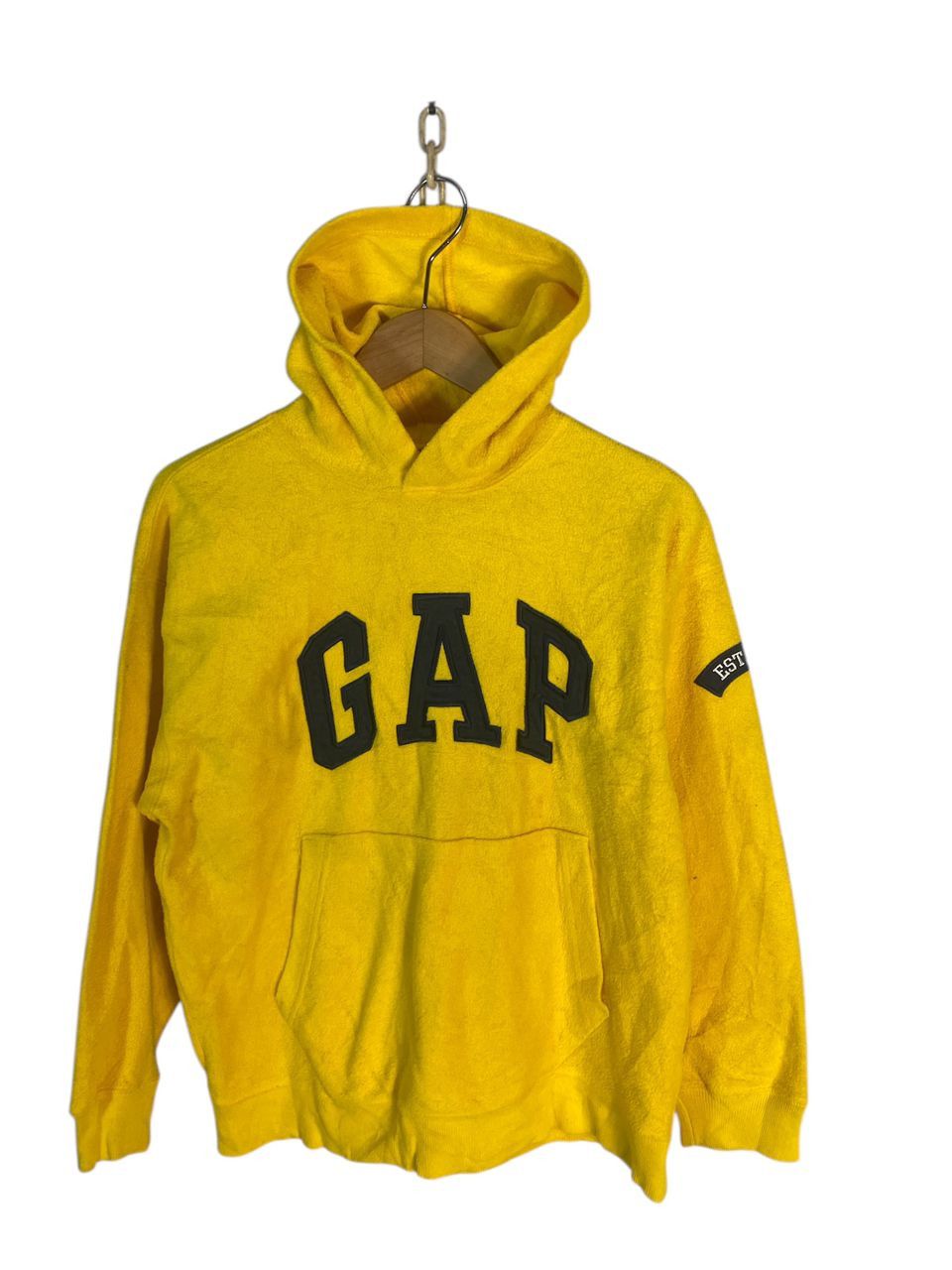 Gap Unisex 🔥Vintage gap spellout hoodie sweatshirt Size US S / EU 44-46 / 1 - 1 Thumbnail
