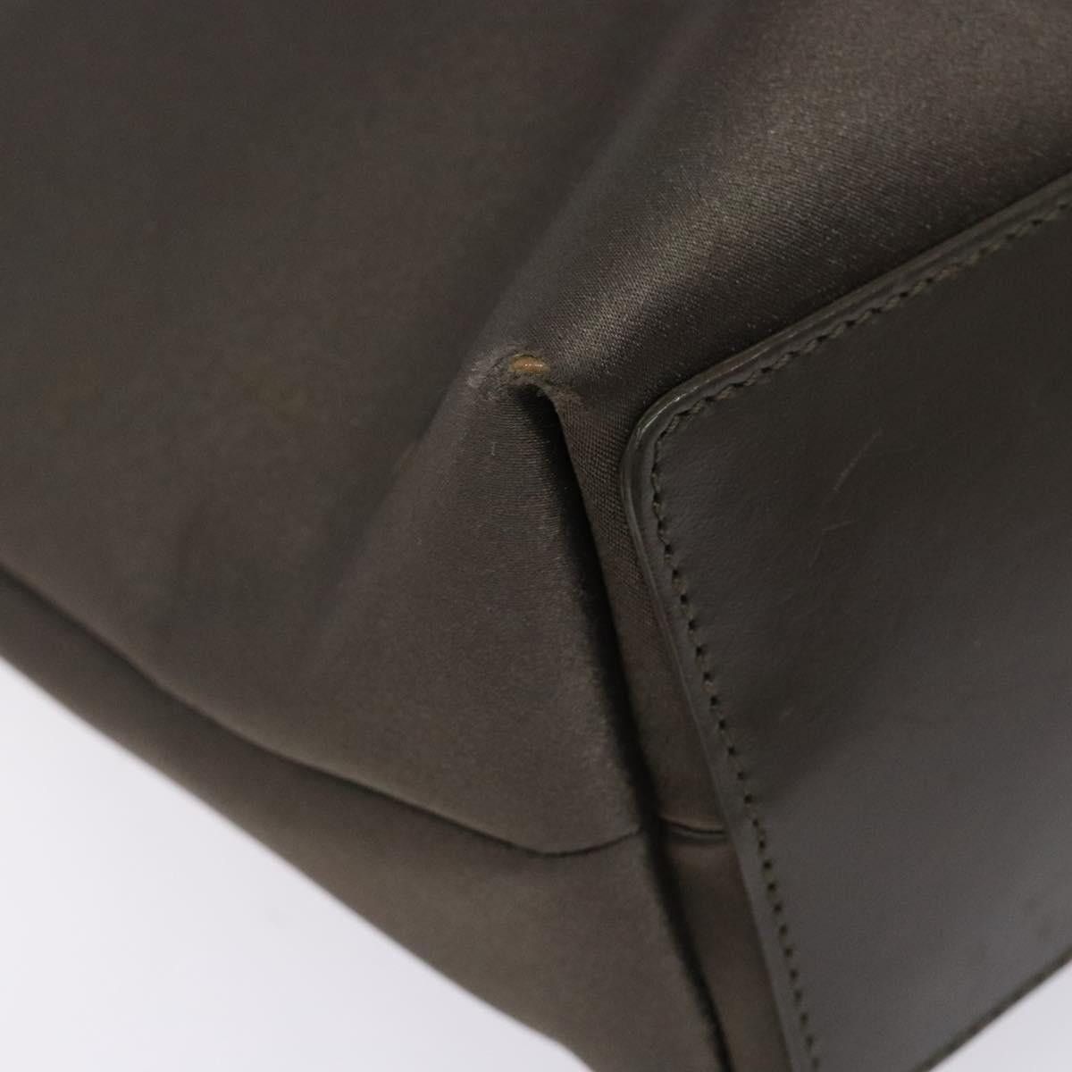 Gucci GUCCI Tote Bag Satin Brown Silver 002 002 Size ONE SIZE - 11 Thumbnail