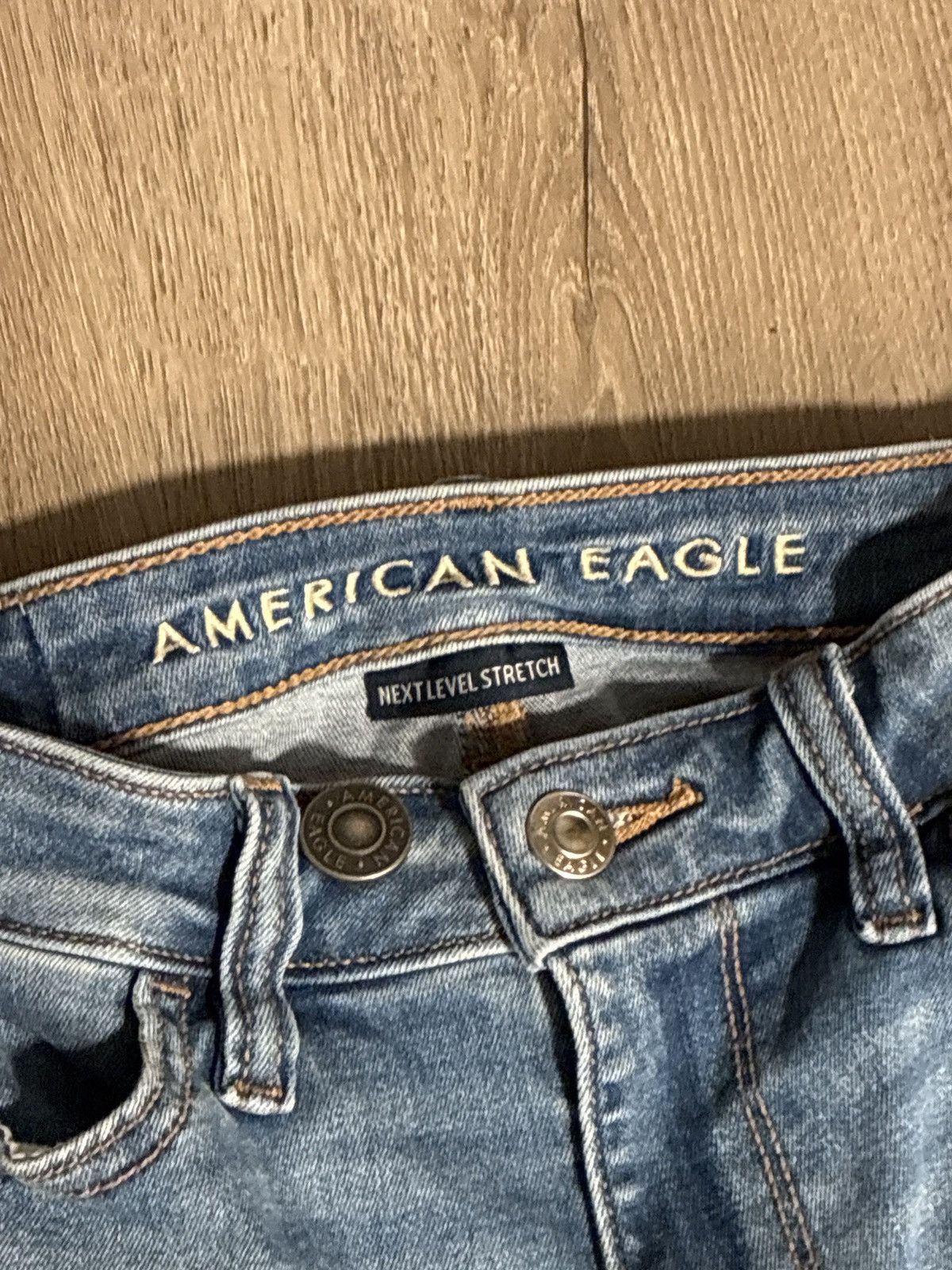American Eagle Outfitters Women's American Eagle Super High-Rise Jegging Size 24" / US 00 / IT 34 - 4 Thumbnail