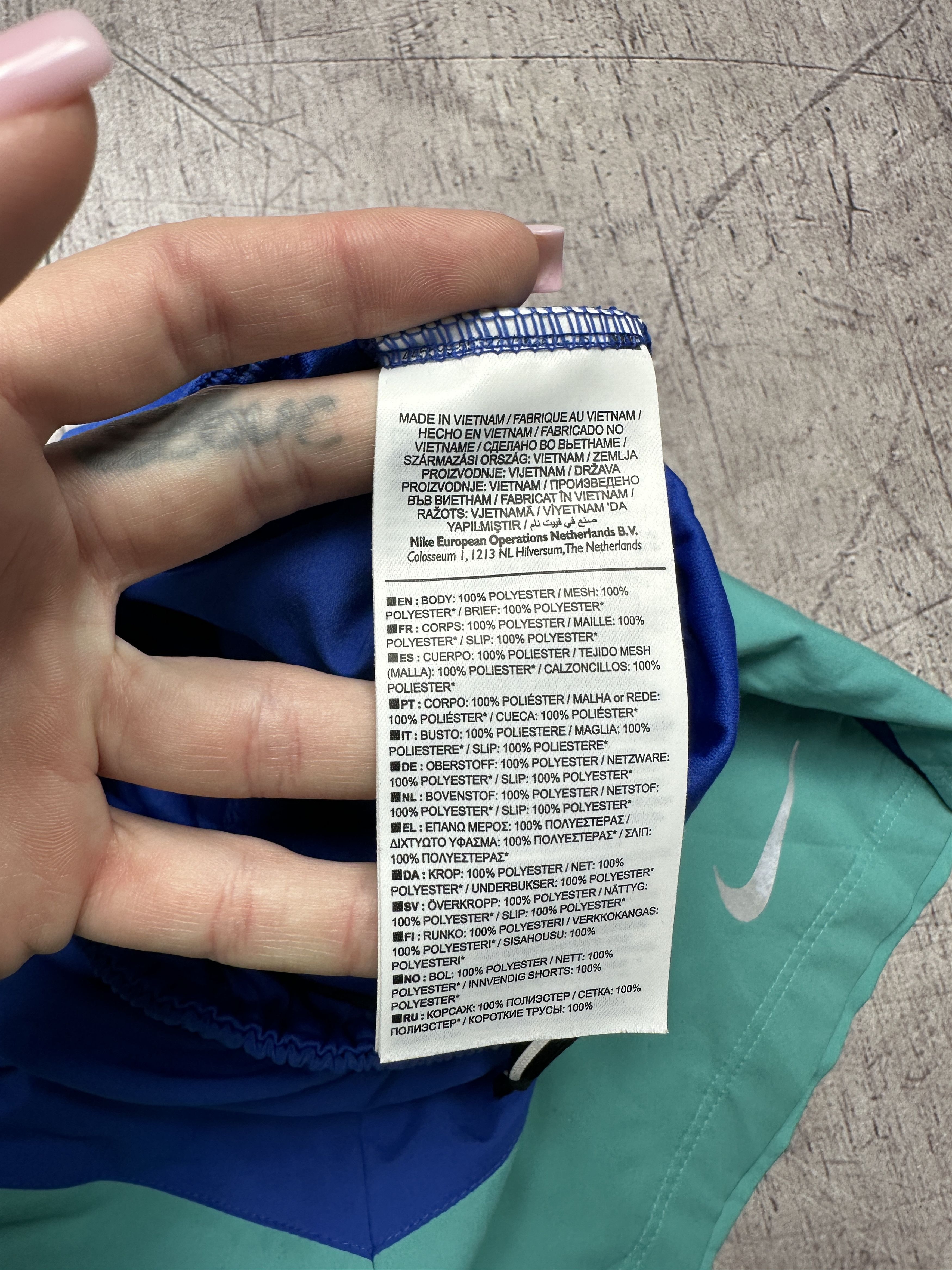 Nike Nike Dri Fit Running Mens Shorts Size US 32 / EU 48 - 6 Thumbnail