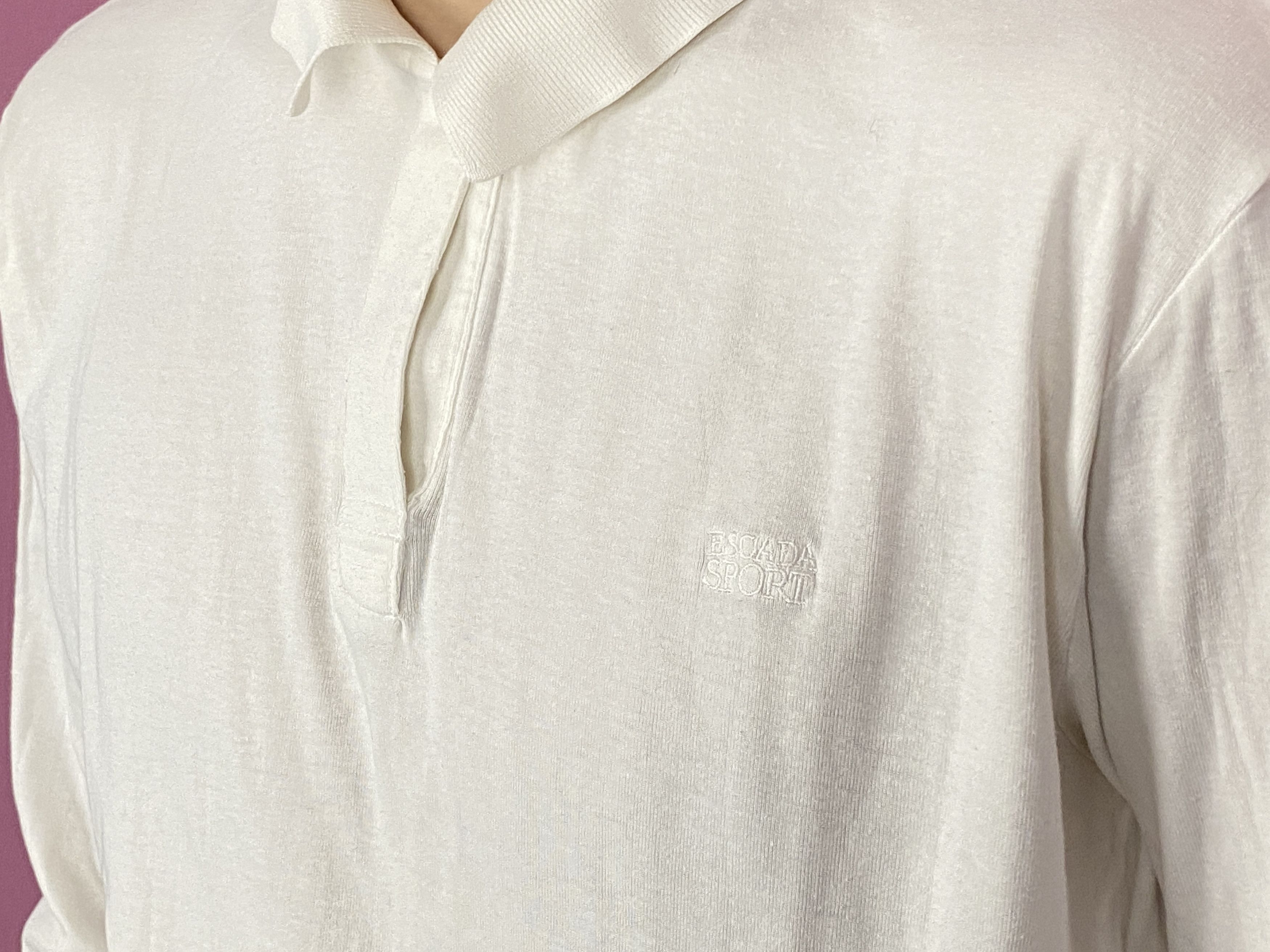 Escada × Escada Sport Escada Sport Vintage Men's Long Sleeve Polo - XL Size US XL / EU 56 / 4 - 5 Thumbnail