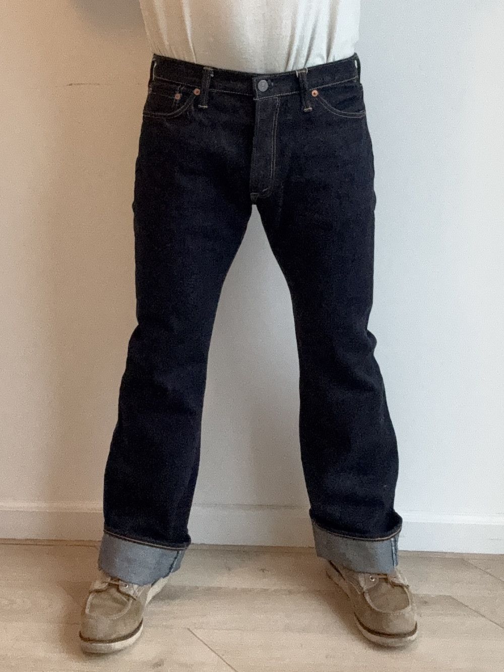 The Flat Head THE FLAT HEAD 1007 Bootcut W31 x L32 Zimbabwe cotton 14.5oz Size US 31 - 13 Thumbnail