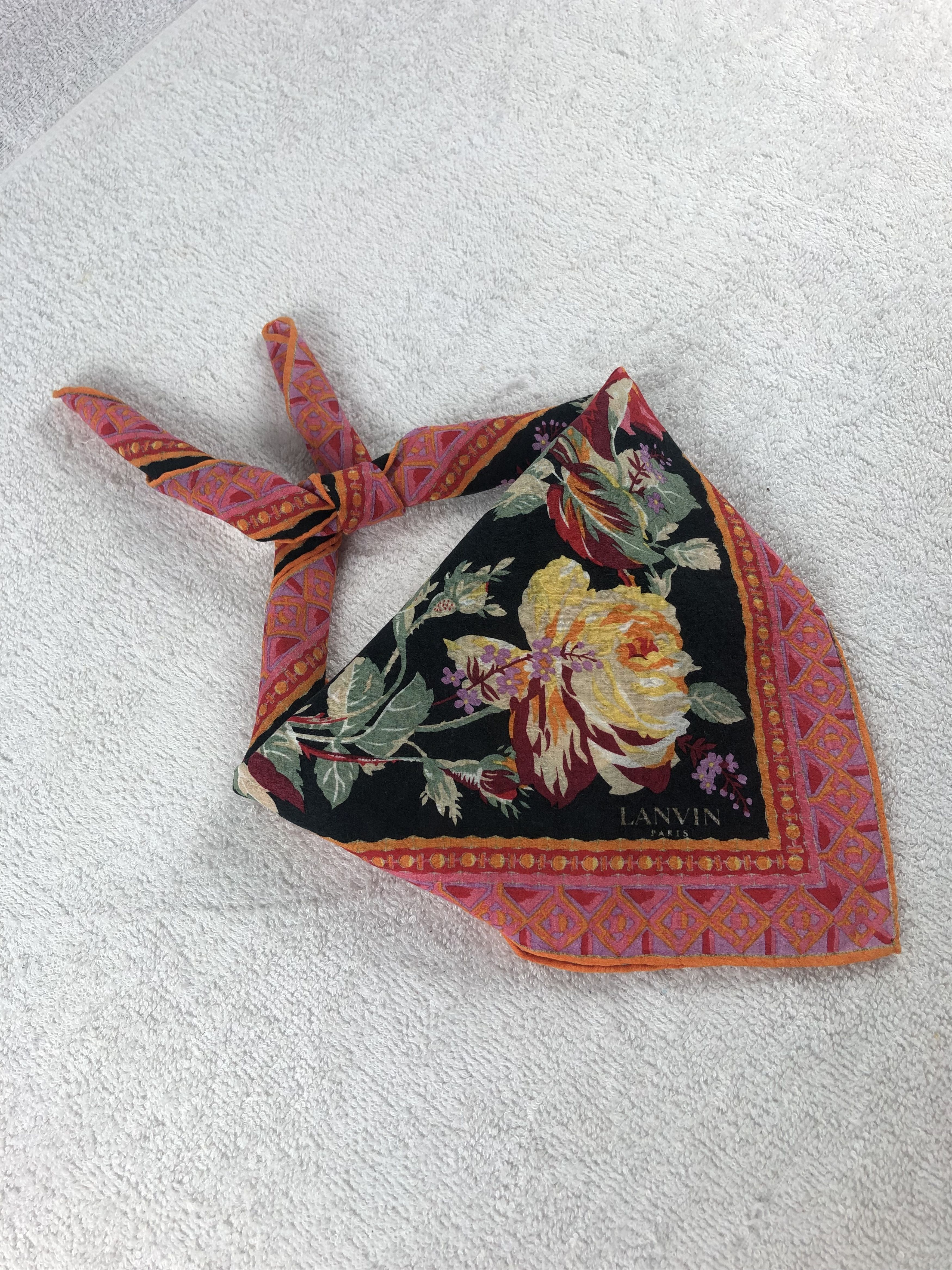 Lanvin Lanvin Handkerchief / Bandana / Neckerchief Size ONE SIZE - 2 Thumbnail