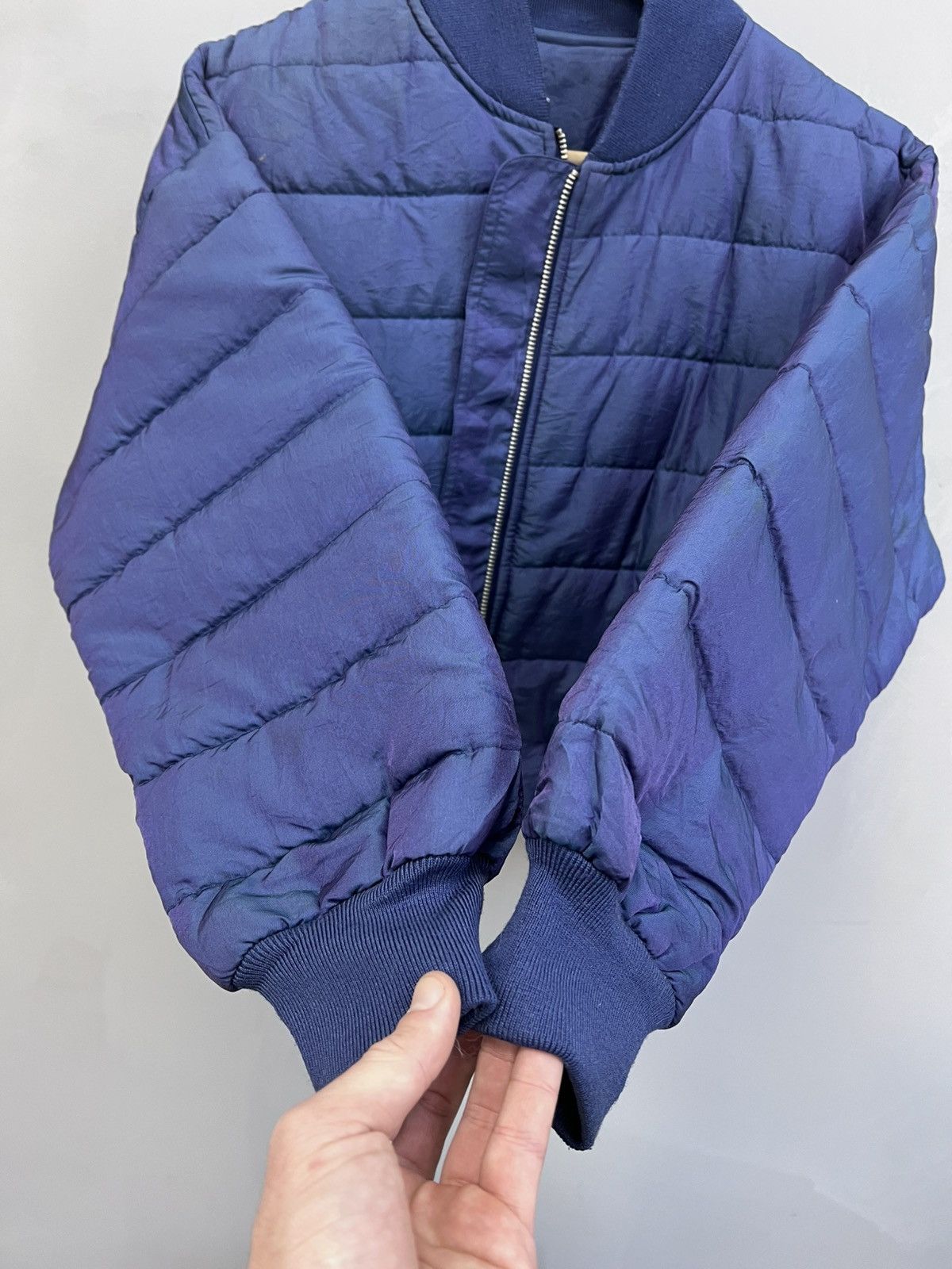 Alpha Industries × Vintage Vintage 80s Alpha Industries Bomber Baggy Boxy Jacket Size US M / EU 48-50 / 2 - 8 Thumbnail