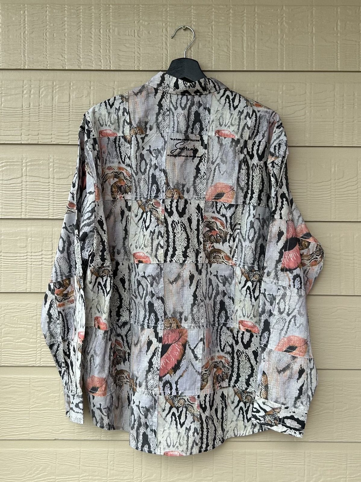 Martine Rose × Supreme NEW MARTINE ROSE SUPREME PATCHWORK BUTTON UP Size US L / EU 52-54 / 3 - 5 Thumbnail