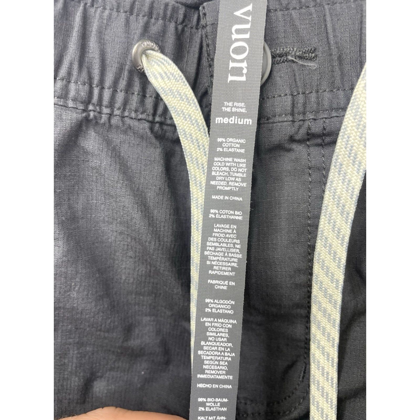 Vuori Vuori Pants Mens Medium Ripstop Climber Hiking Performance Chino Gray Pants V412 Size US 31 - 4 Thumbnail