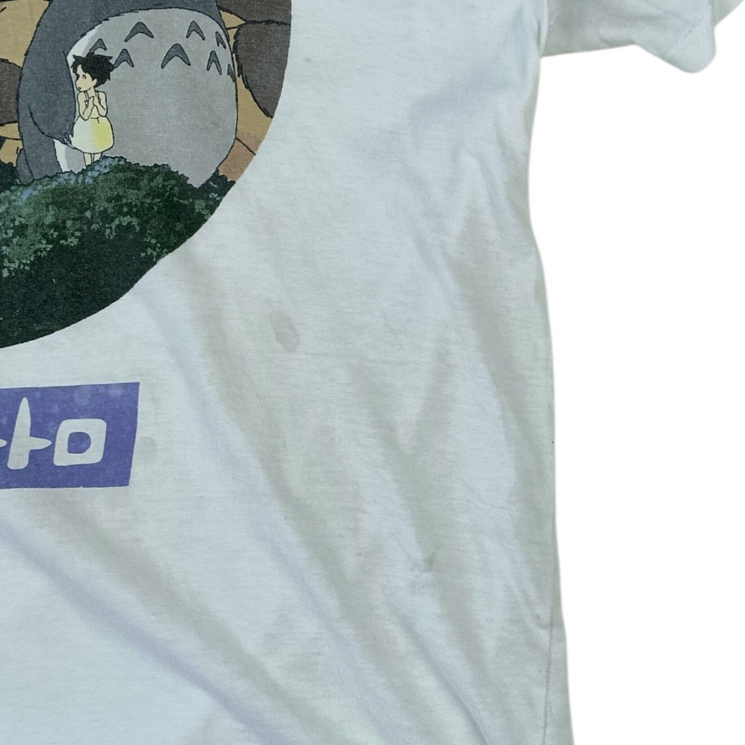 Anime Vintage Y2K STUDIO GHIBLI Anime My Neighbour Totoro T-Shirt Size US M / EU 48-50 / 2 - 8 Thumbnail