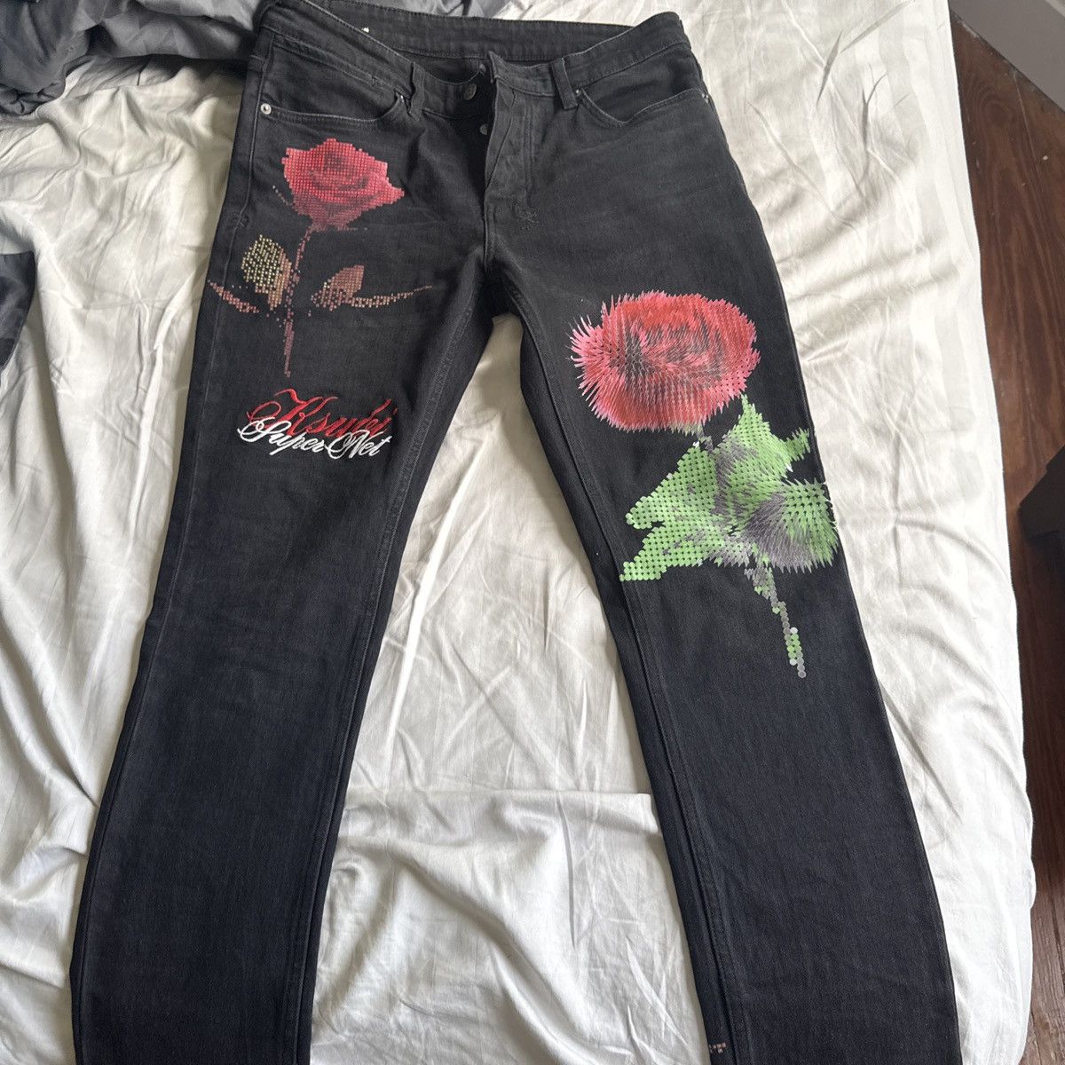 Ksubi Ksubi graphic rose patch Size US 31 - 2 Thumbnail