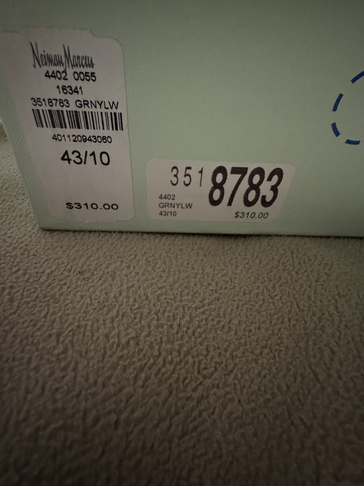 Off-White Off-White Vulcanized tie dye green and yellow Size US 10 / EU 43 - 7 Thumbnail