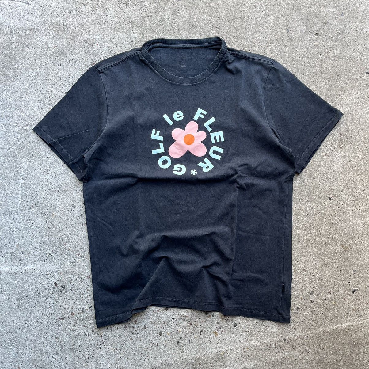 Converse × Golf le Fleur × Tyler The Creator GOLF LE FLUER X CONVERSE T SHIRT BLACK tee odd future Size US M / EU 48-50 / 2 - 1 Thumbnail