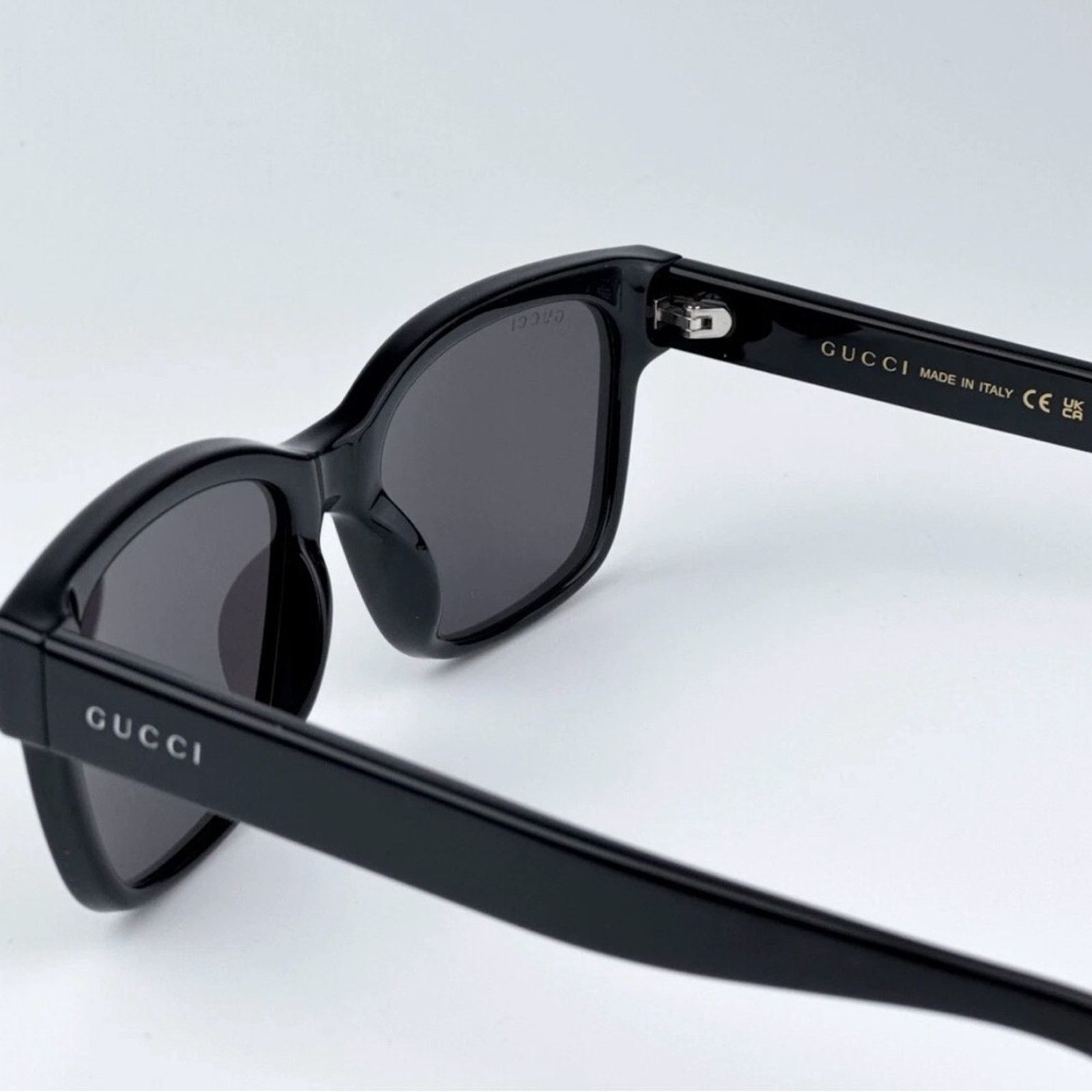 Gucci New! Gucci Black Sunglasses for Men, GG1716S 001, Authentic Size ONE SIZE - 5 Thumbnail