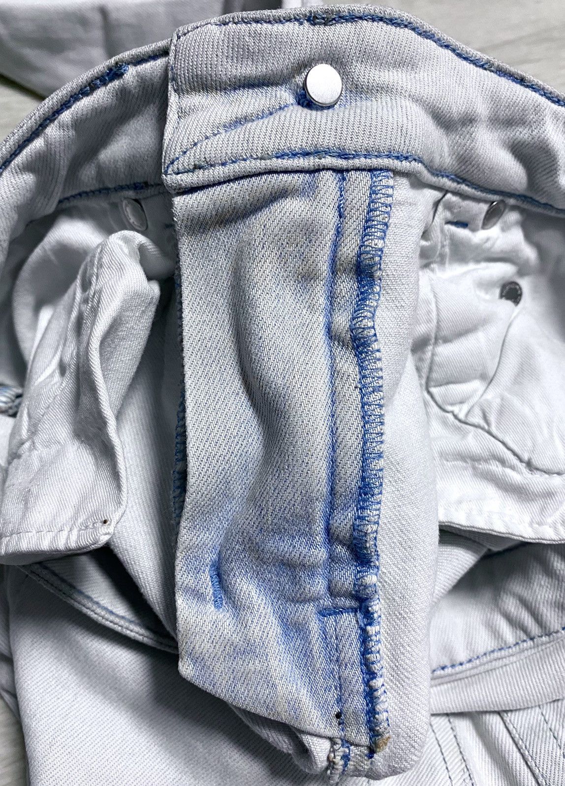 Acne Studios Women’s Acne Studios Row Bleached Jeans Denim Washed Dyed Size 25" / US 0 / IT 36 - 22 Thumbnail