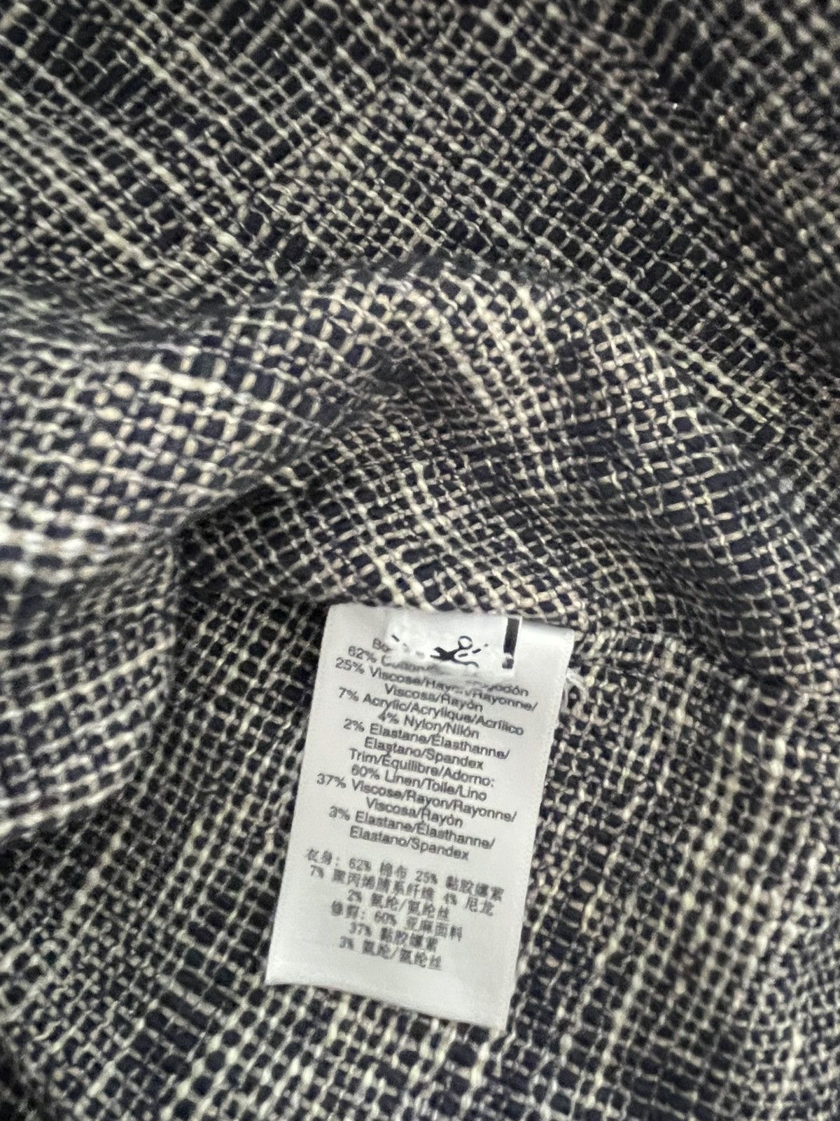 DKNY × Donna Karan DKNY Cropped Blazer Size L / US 10 / IT 46 - 9 Thumbnail