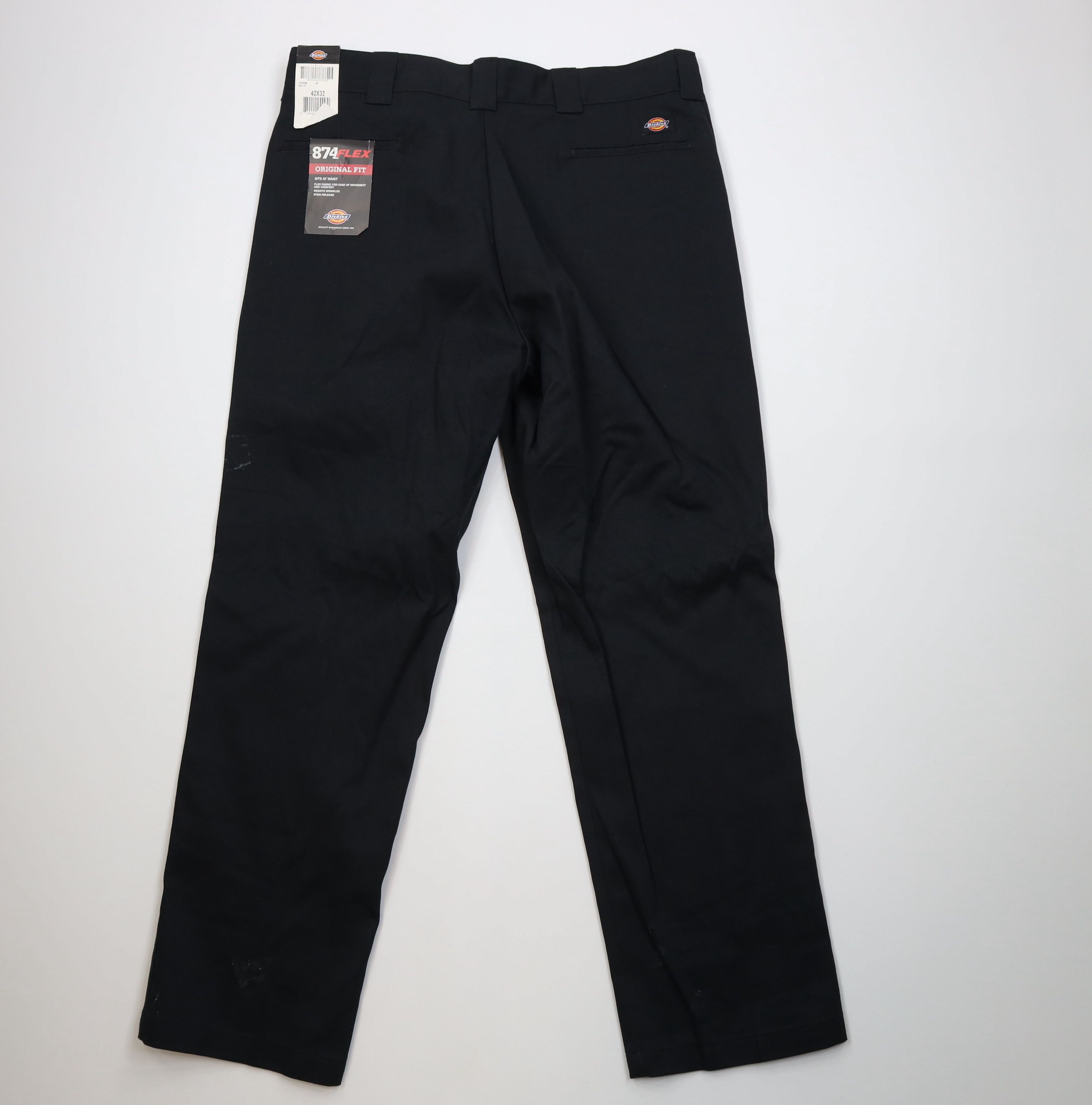 Dickies Deadstock Vintage Y2K Dickies Wide Leg Dungaree Pants Black Size US 42 / EU 58 - 10 Thumbnail