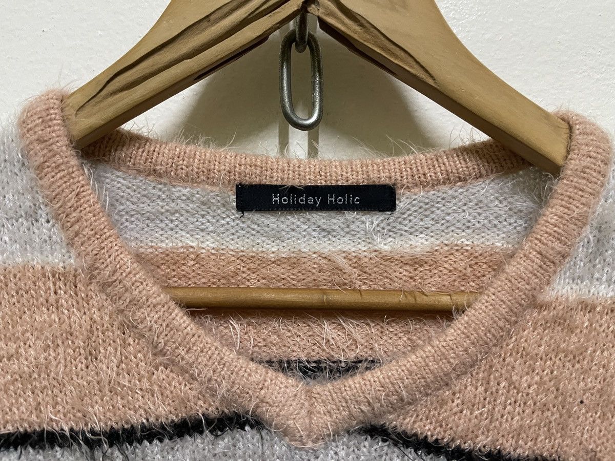 Japanese Brand Holiday Holic Striped Jumper Knitwear Size M / US 6-8 / IT 42-44 - 6 Thumbnail