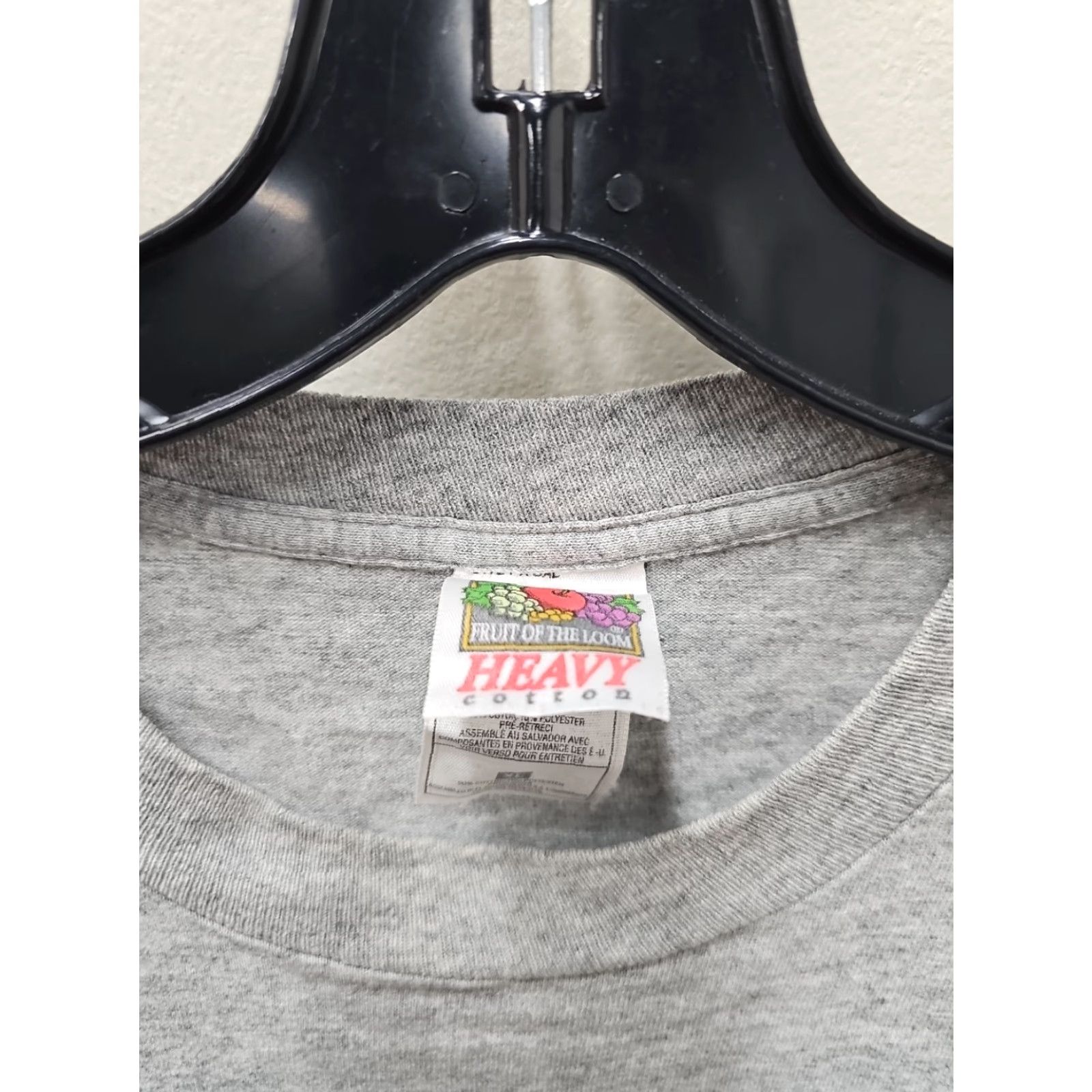 Fruit Of The Loom VINTAGE Hot 97 FM Shirt Mens XL Black Graphic T-Shirt Hip Hop Music NYC Size US XL / EU 56 / 4 - 3 Thumbnail