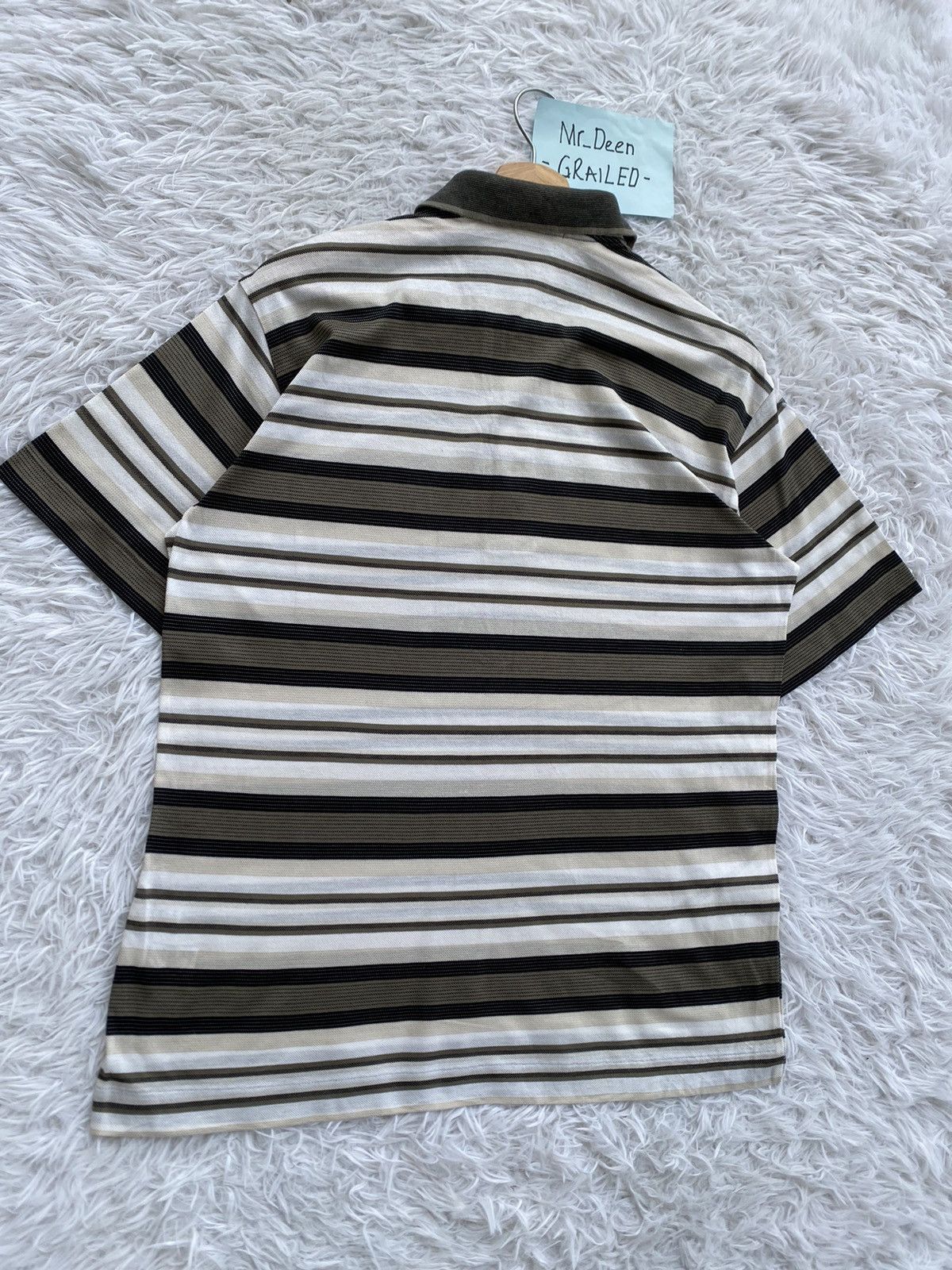Yves Saint Laurent Rare Vintage YSL Yves Saint Laurent Small Spellout Shirt Size US M / EU 48-50 / 2 - 15 Thumbnail