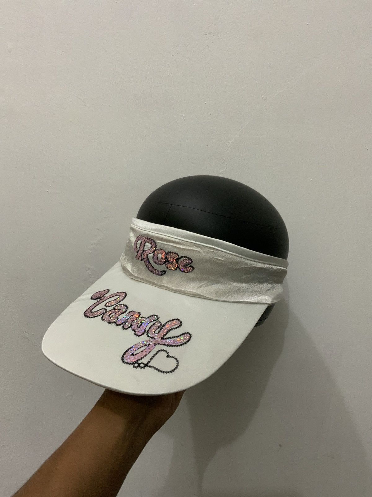 Fashion Victim Candy Rose Avant Garde Visor Hat Size ONE SIZE - 1 Thumbnail