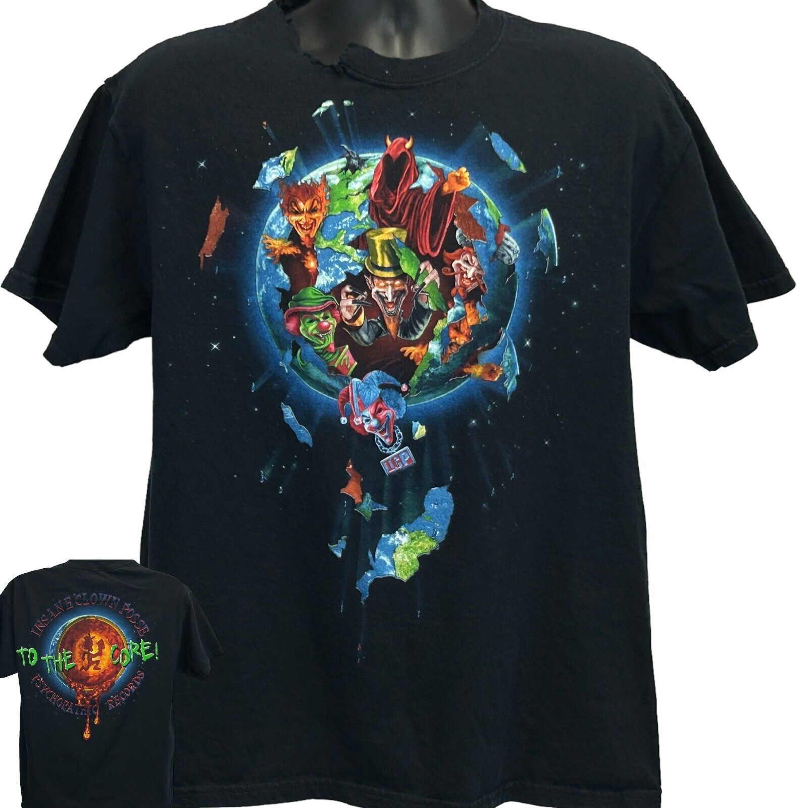 Other Insane Clown Posse T Shirt ICP Psychopathic Records Black L Size US L / EU 52-54 / 3 - 1 Thumbnail
