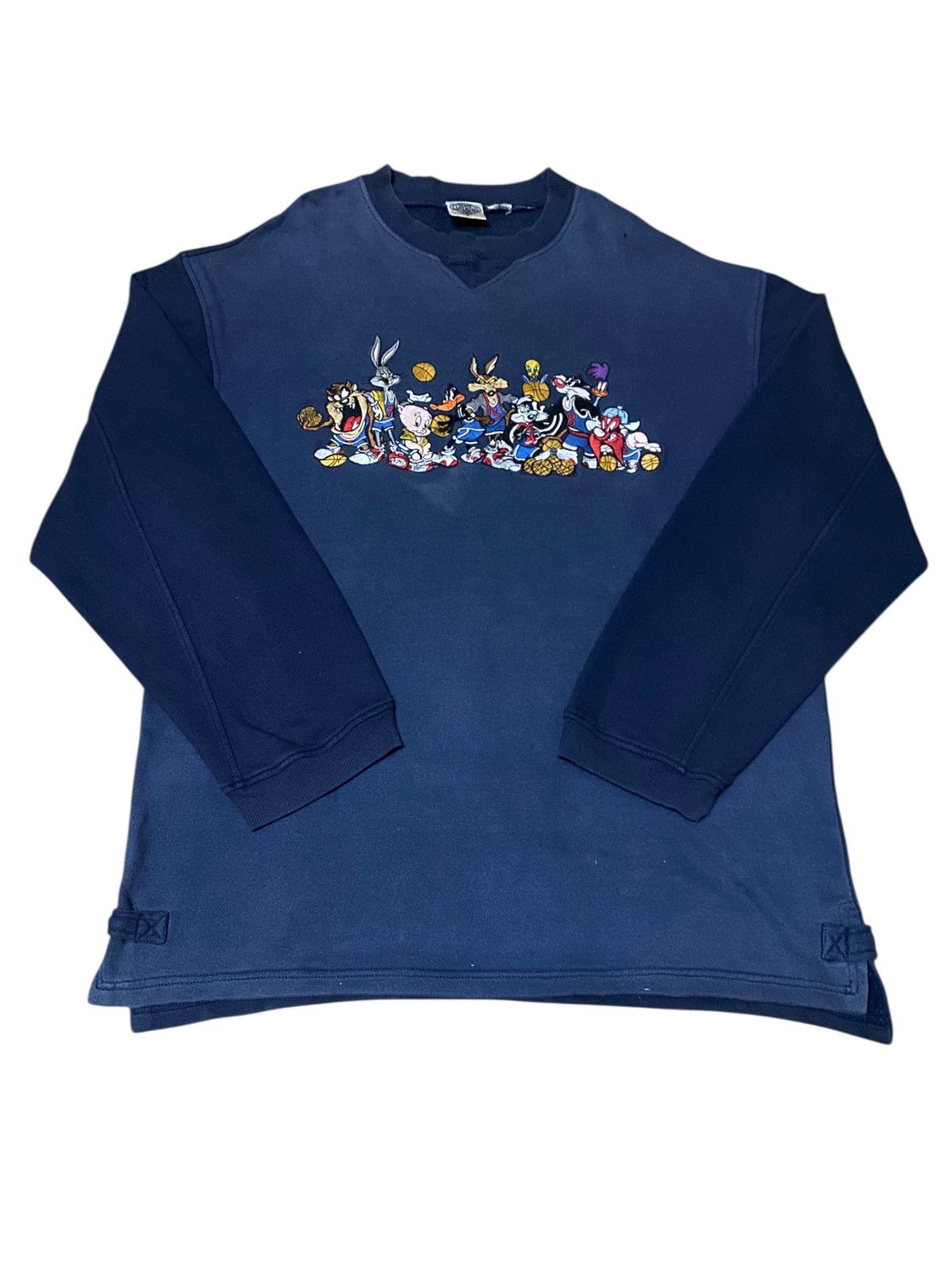 Warner Bros Vintage 1991 Warnes Bros Tazmania Bugs Bunny Etc Sweatshirt Size US XL / EU 56 / 4 - 1 Thumbnail
