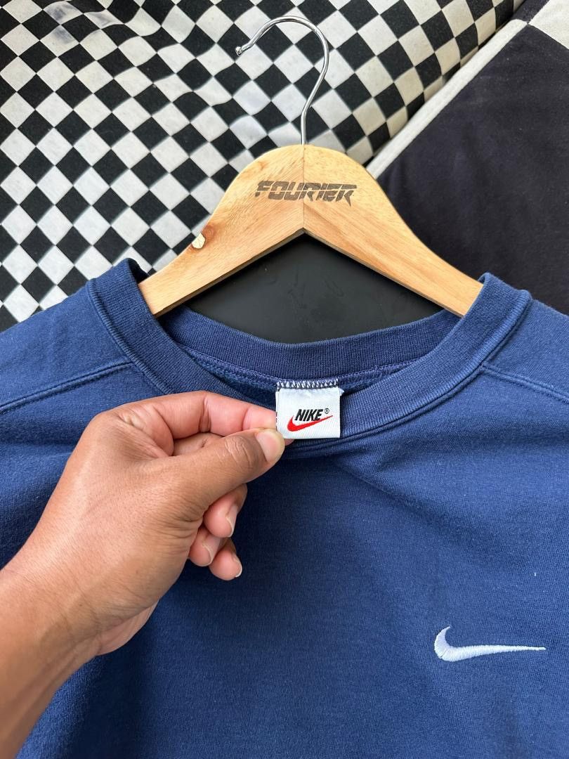 Vintage VINTAGE NIKE SMALL SWOOSH SWEATSHIRT Size US M / EU 48-50 / 2 - 4 Thumbnail