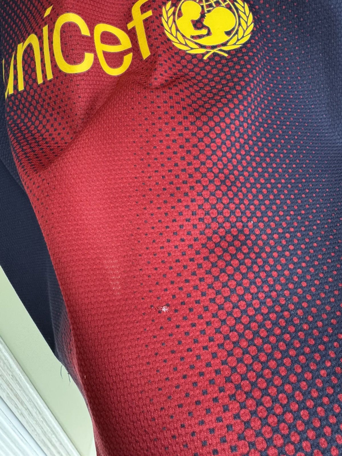 Nike Messi #10 Barcelona 2012-2013 Home Soccer Jersey Vintage Kit Size US L / EU 52-54 / 3 - 12 Thumbnail