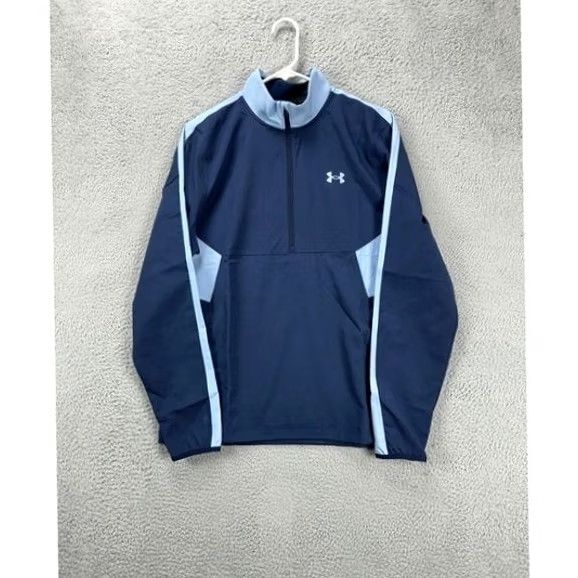 Under Armour Under Armour Jacket Mens M Storm Windstrike Navy Golf Pullover Loose NEW A6 Size US M / EU 48-50 / 2 - 3 Thumbnail