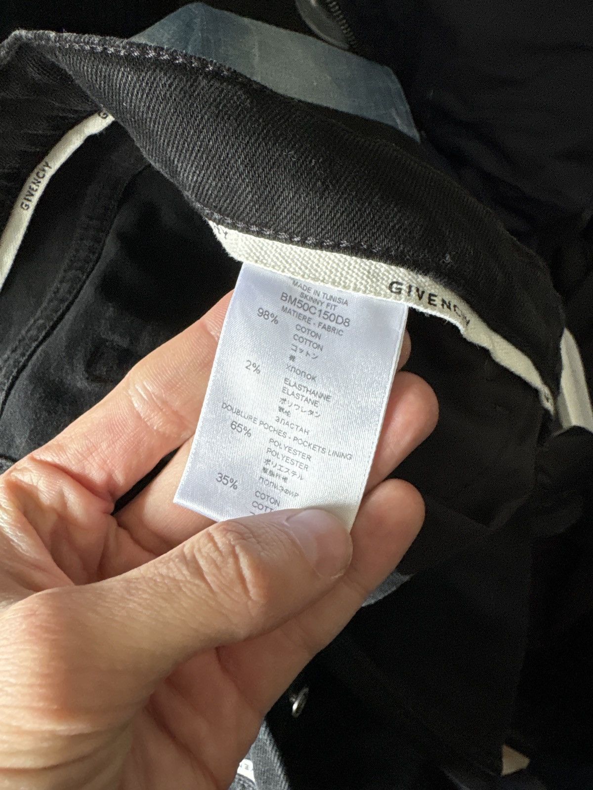 Givenchy Givenchy Distressed Jeans Size US 33 - 7 Thumbnail