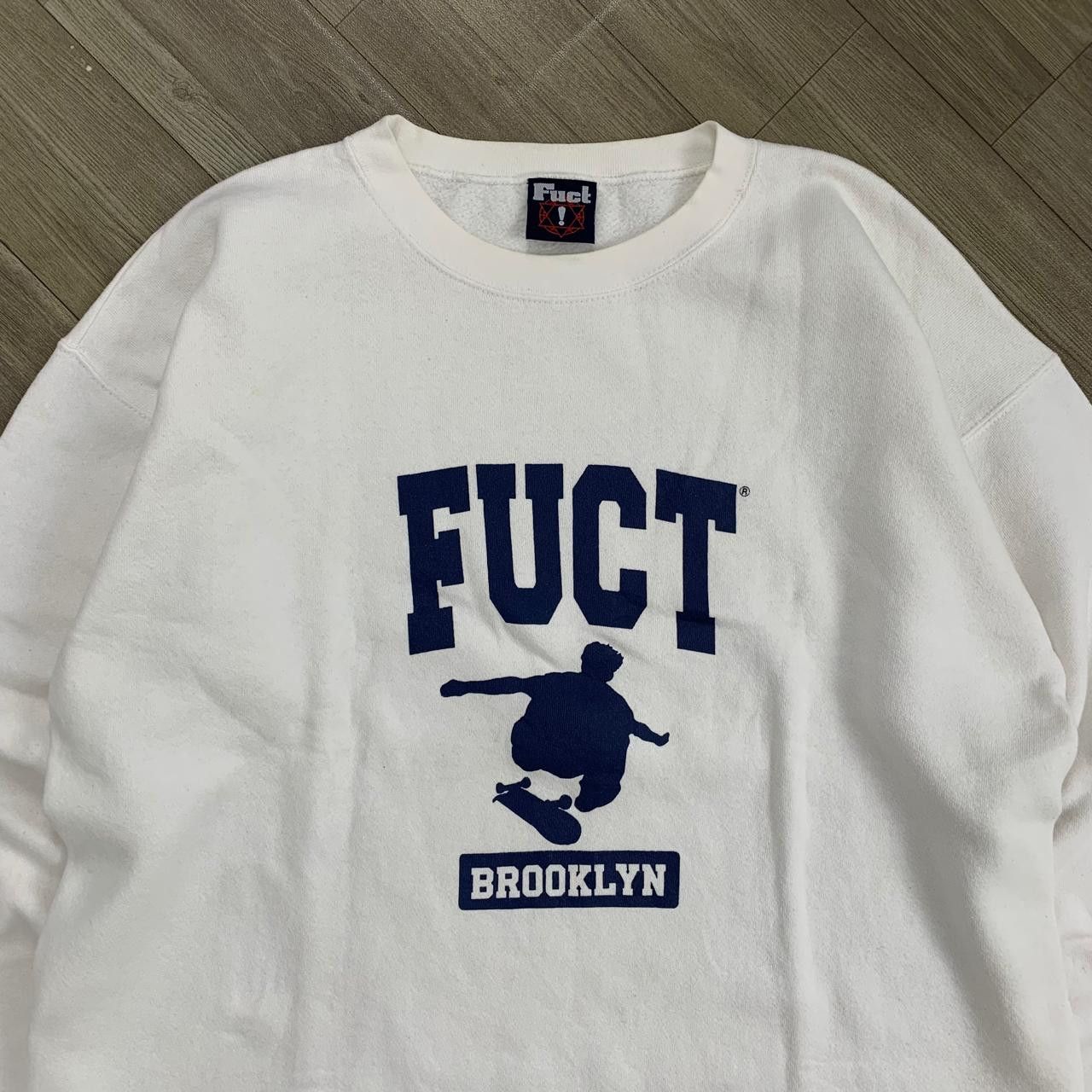 FUCT × Vintage Vintage Fuct Brooklyn Sweatshirt Size US L / EU 52-54 / 3 - 2 Thumbnail