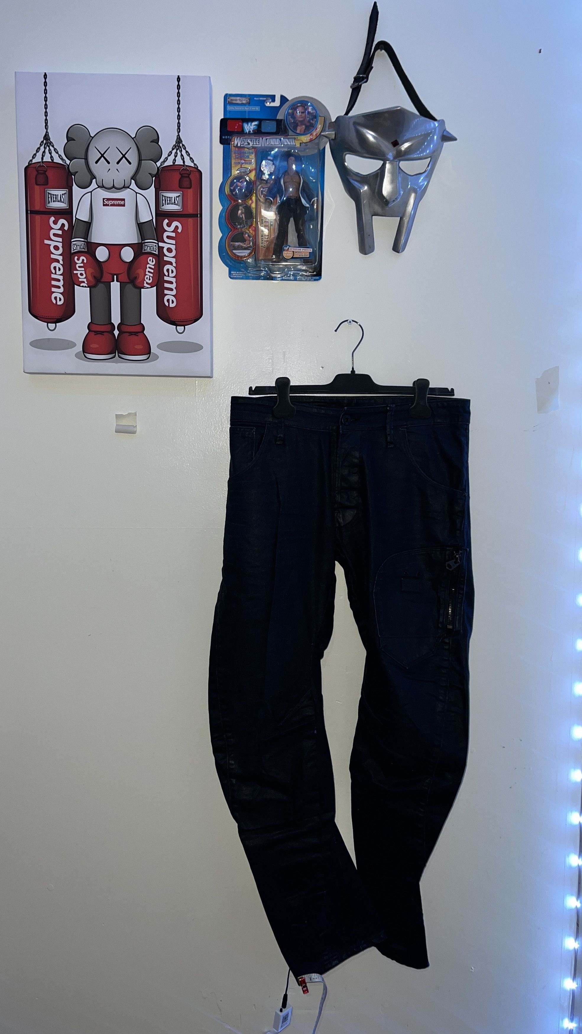 G-Star VINTAGE G STAR RAW WAXED JEANS Size US 32 / EU 48 - 2 Thumbnail