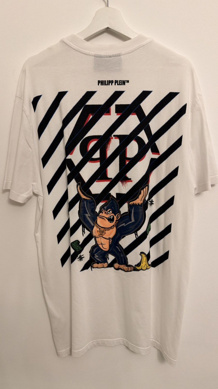 Philipp Plein Round Neck SS King Plein T-Shirt Size US XXL / EU 58 / 5 - 1 Thumbnail