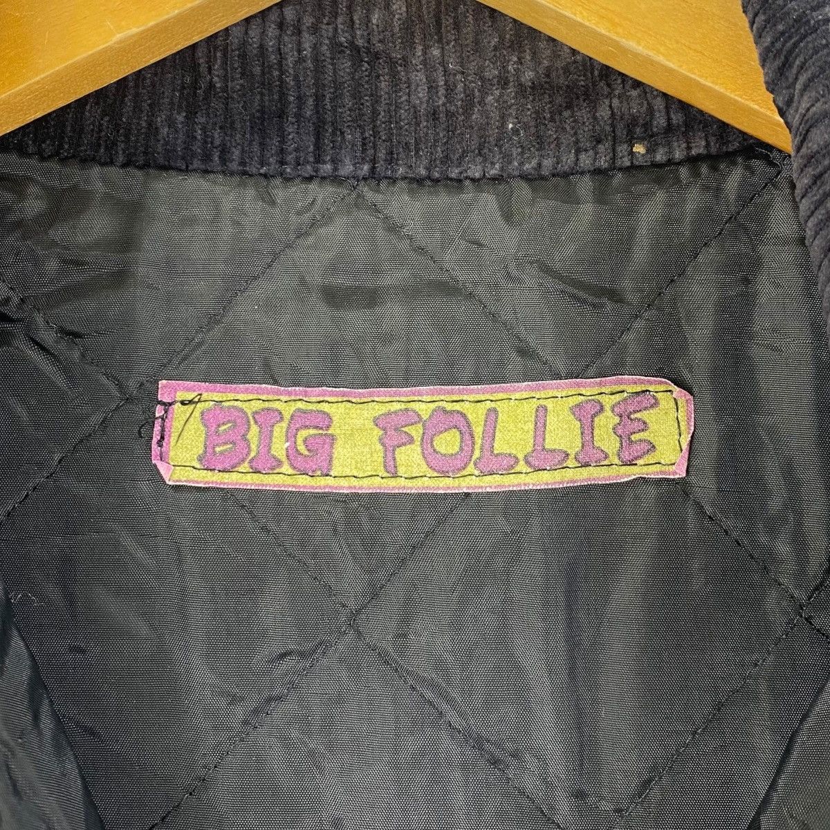 Other Vintage BIG FOLLIE Italy Quilted Jacket Mens Size US L / EU 52-54 / 3 - 4 Thumbnail