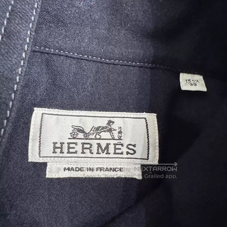 Hermes Hermes size 39 Wool Shirt Size US S / EU 44-46 / 1 - 3 Thumbnail
