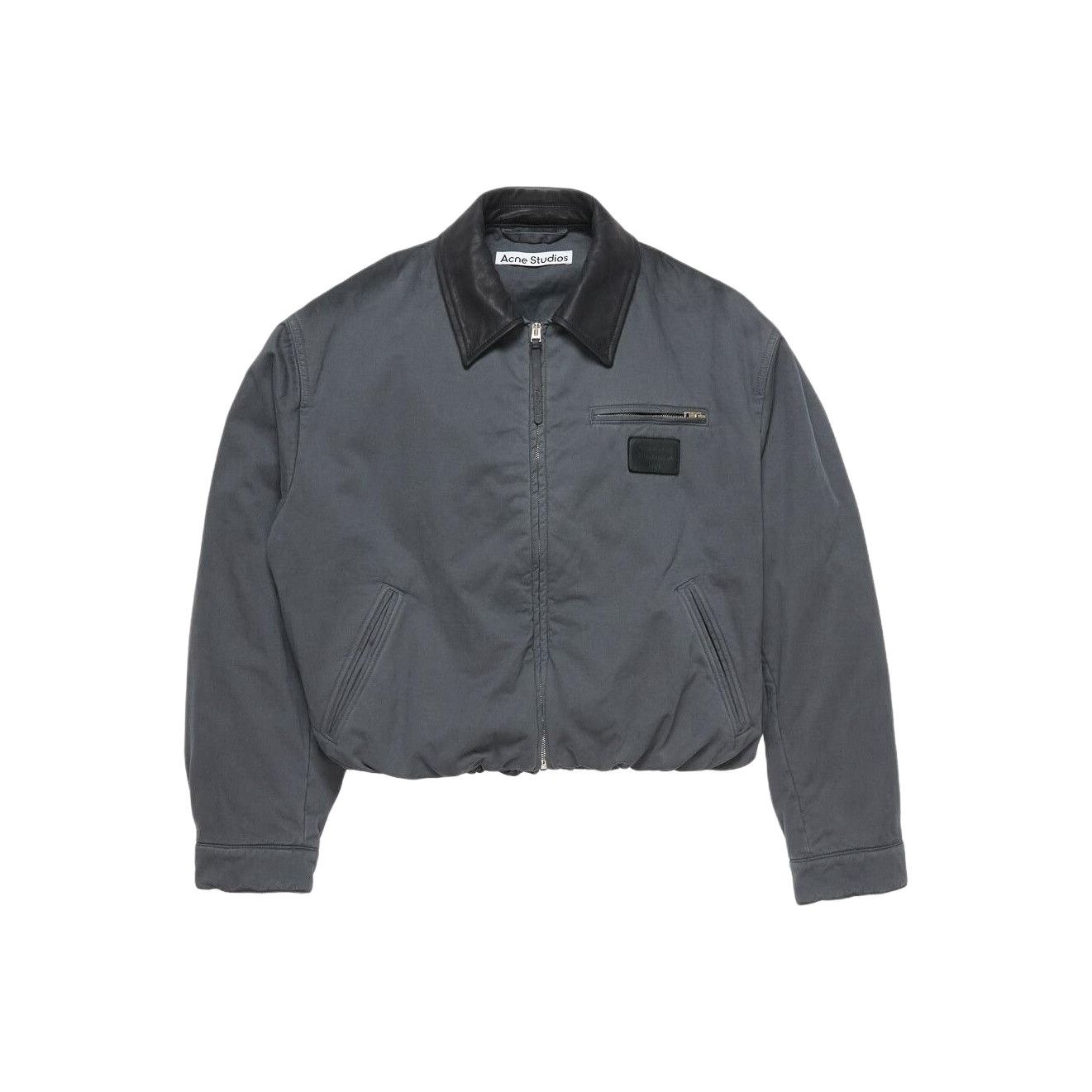Acne Studios Acne Studios Leather Collar Bomber Jacket 34 Size XS / US 0-2 / IT 36-38 - 1 Thumbnail