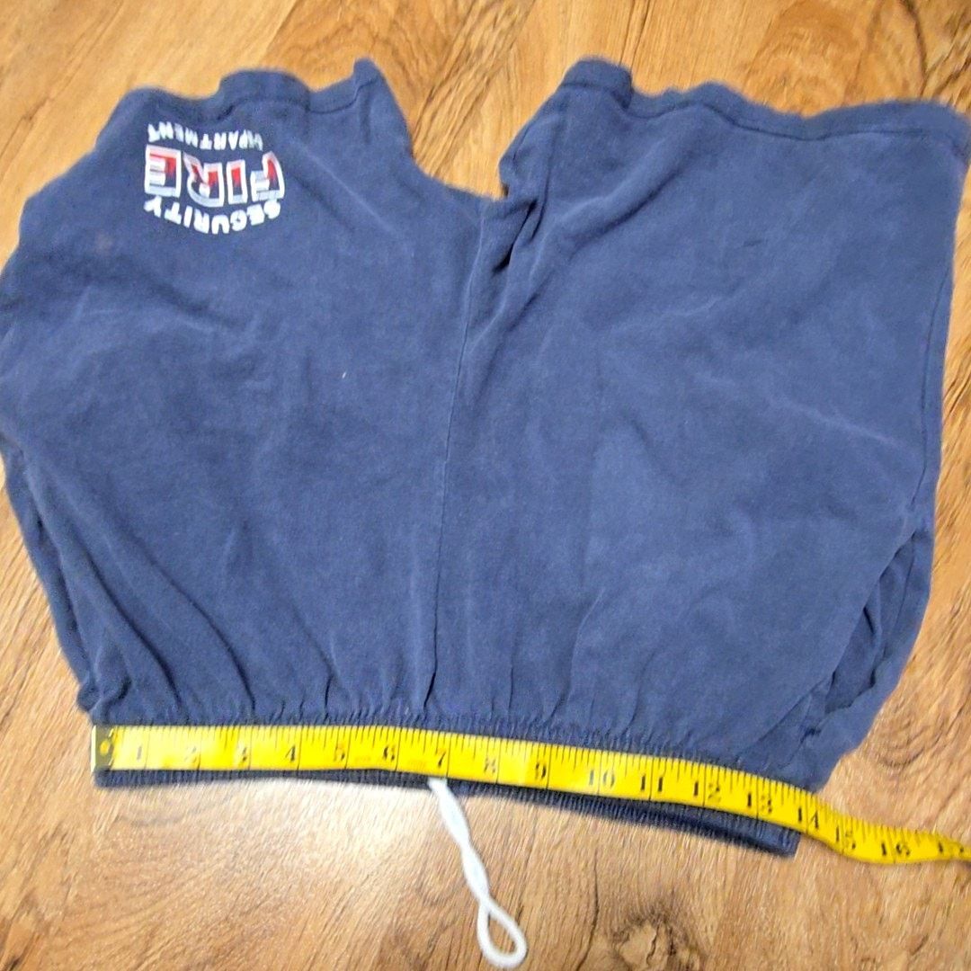Anvil Vintage Security Fire Department Shorts Anvil Blue Graphic L Size US 32 / EU 48 - 8 Thumbnail