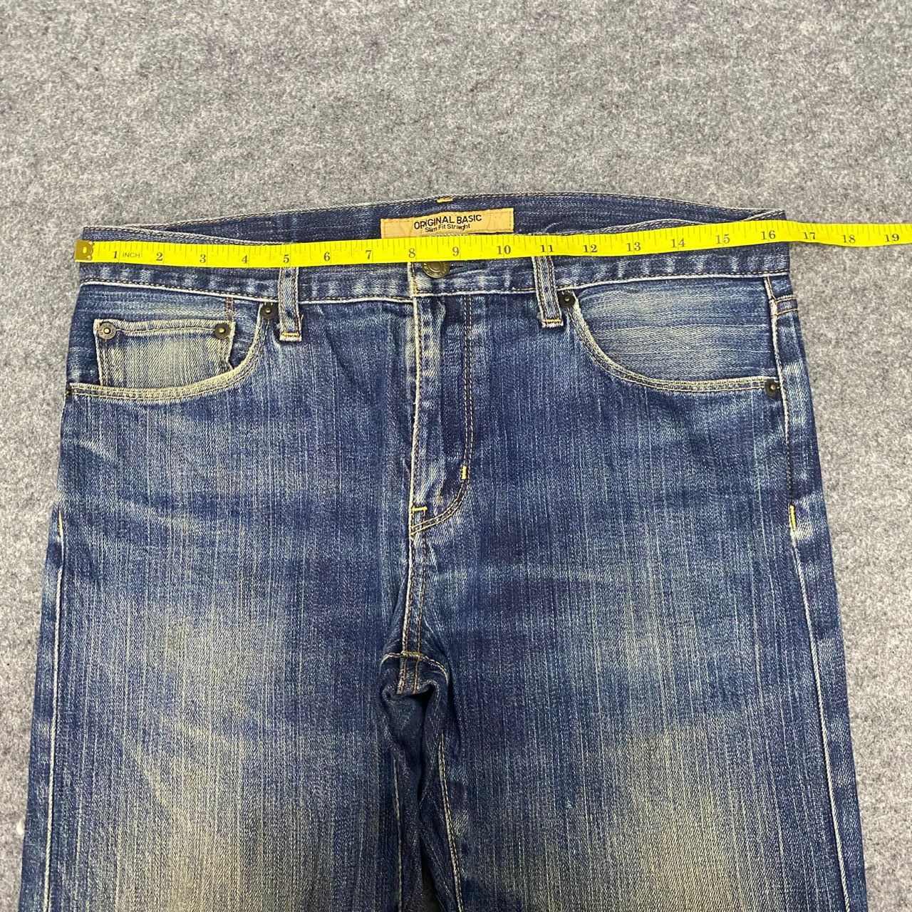 Uniqlo 💥Best Offer💥Vintage Uniqlo Original Basic Denim Size US 32 / EU 48 - 4 Thumbnail