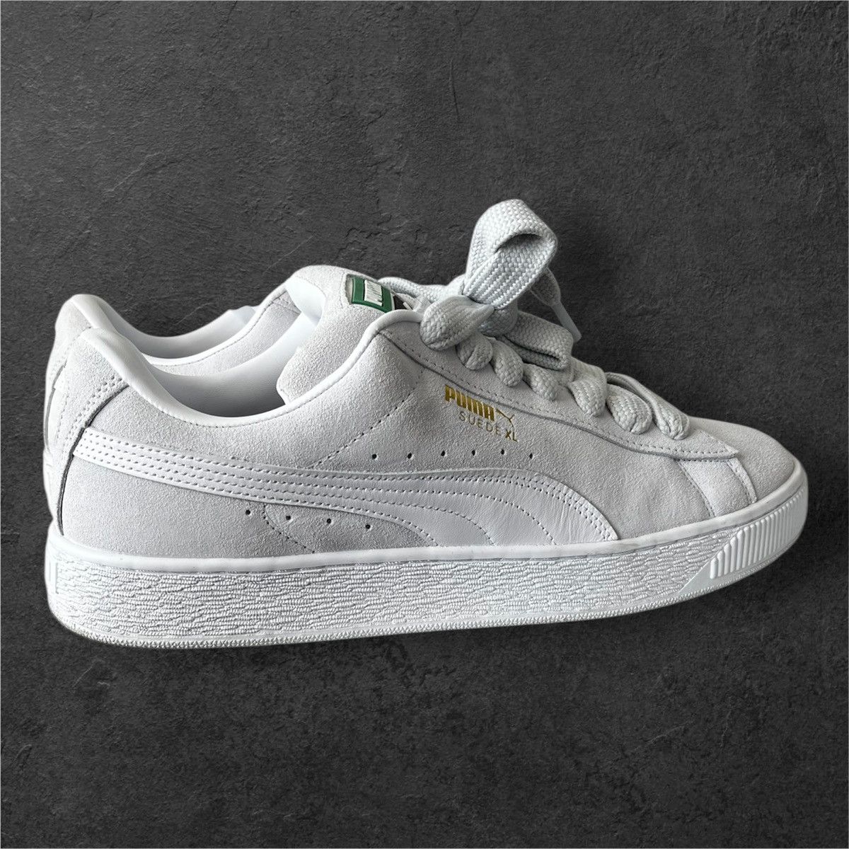Puma White Puma suede XL shoes Size US 13 / EU 46 - 4 Thumbnail