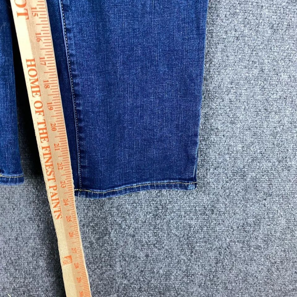 Talbots Talbots Jeans Women's 14P Modern Ankle Denim Stretch Cotton Size 36" / US 14 / IT 50 - 5 Thumbnail