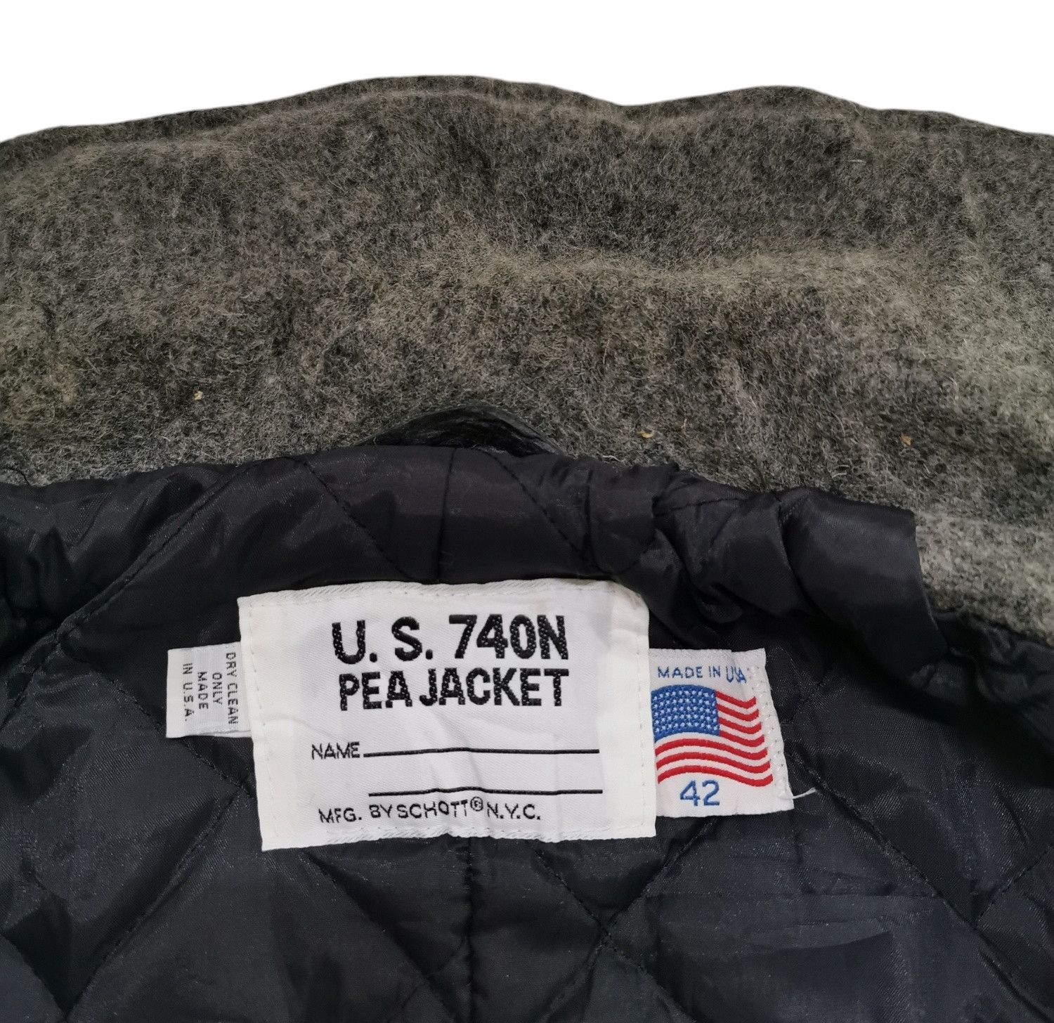 Schott Schott N.Y.C Pea Wool Jacket Size US M / EU 48-50 / 2 - 15 Thumbnail