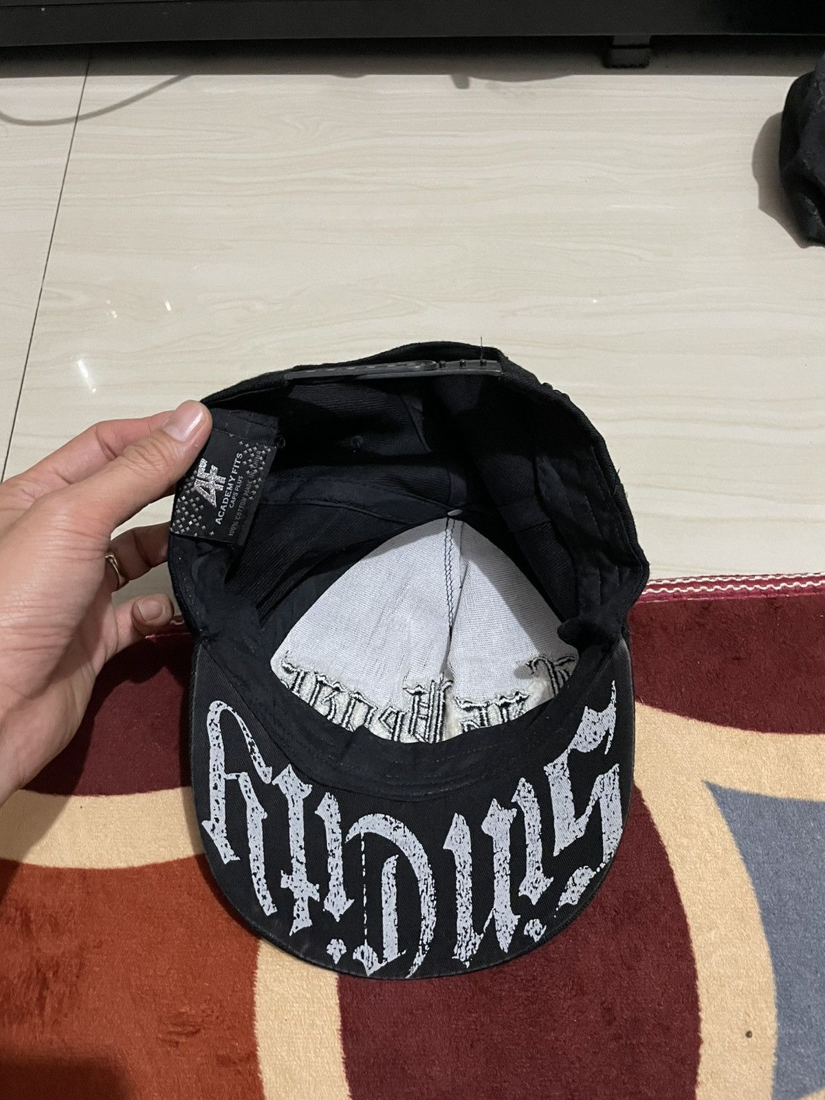 Hysteric Glamour Y2k Snapback academy fits caps plus crazy skull Size ONE SIZE - 6 Thumbnail