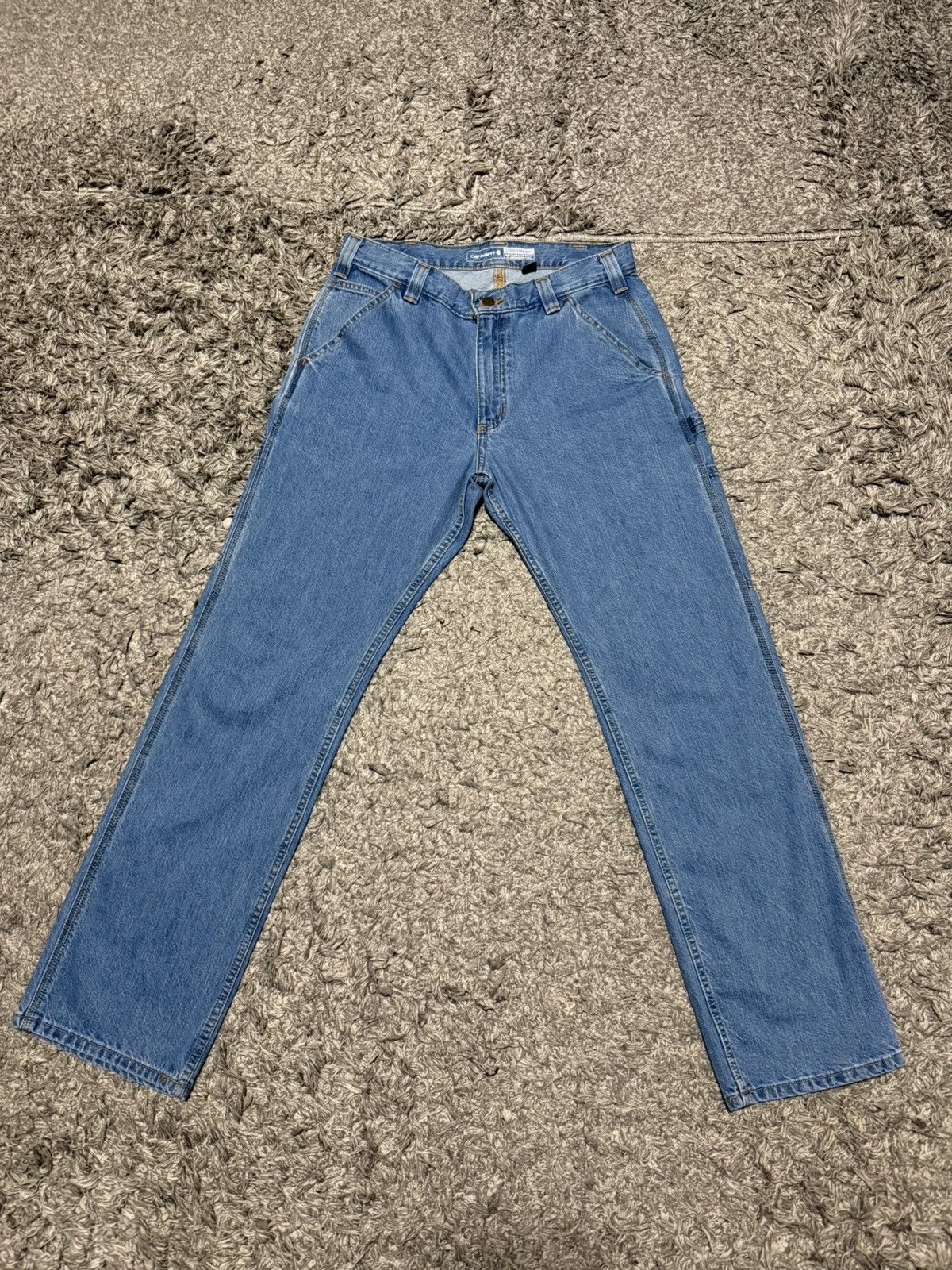 Carhartt Carhartt Loose Straight Work Pants 30x32 Size US 30 / EU 46 - 1 Thumbnail