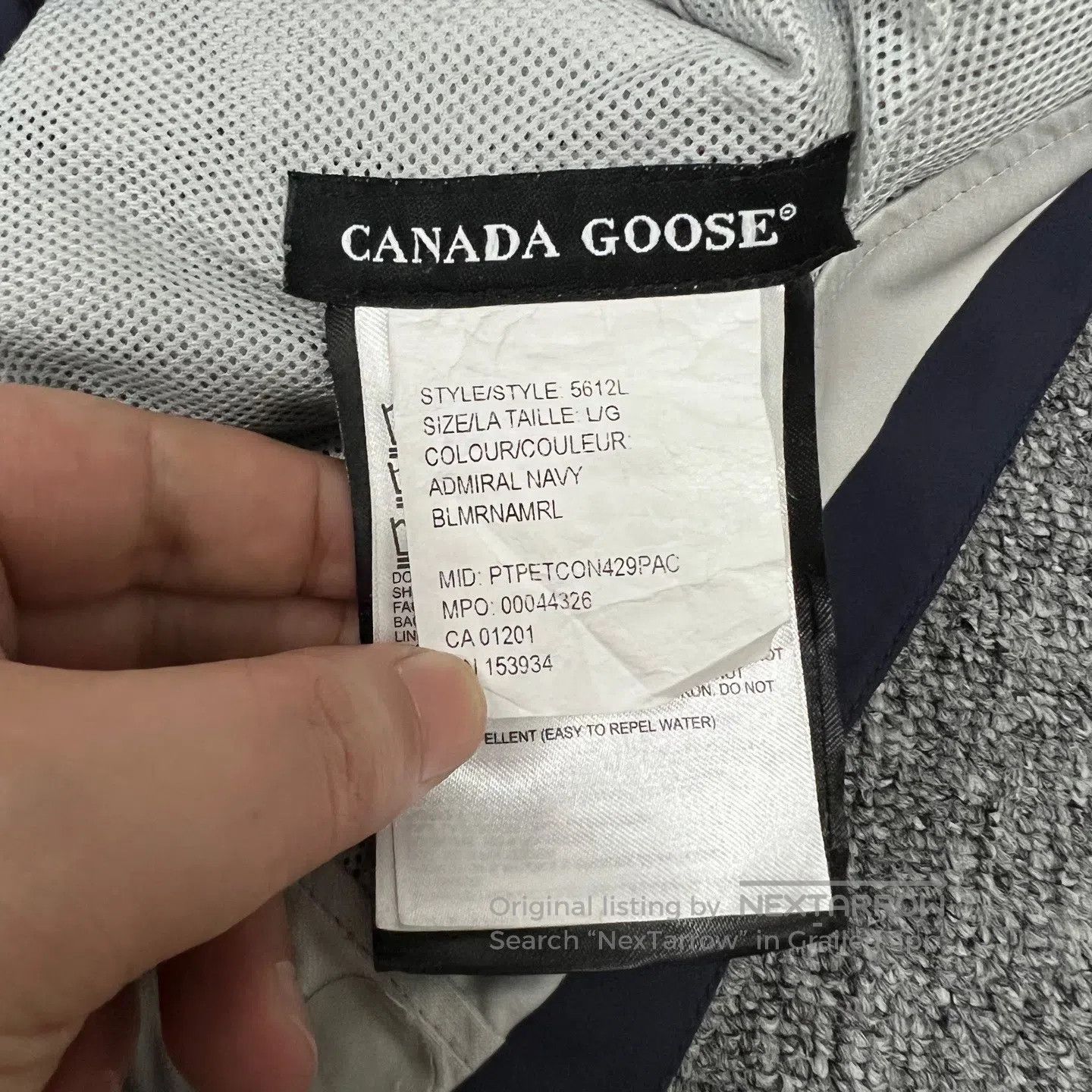 Canada Goose Canada Goose Pacifica hooded jacket| Size US L / EU 52-54 / 3 - 7 Thumbnail