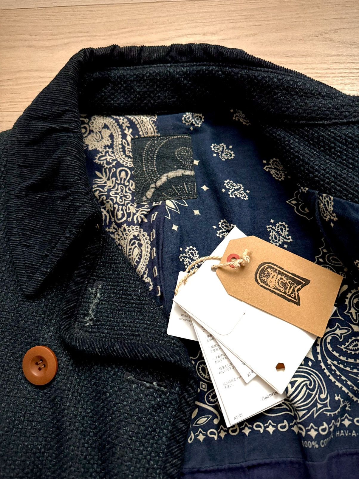 Visvim Visvim ICT Lieutenant Matoi Jacket (Natural Dye) (First Gen) Size US M / EU 48-50 / 2 - 9 Thumbnail