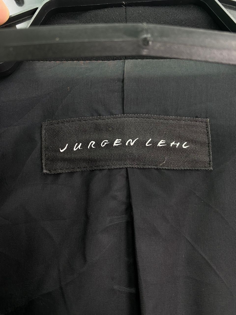 Japanese Brand Vtg 90s Jurgen Lehl classic cut wool blazer jacket Size US M / EU 48-50 / 2 - 5 Thumbnail