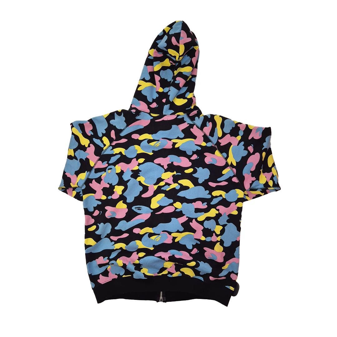 Bape BAPE Vintage Cotton Candy Full Zip Hoodie Black (M) Size US M / EU 48-50 / 2 - 2 Thumbnail