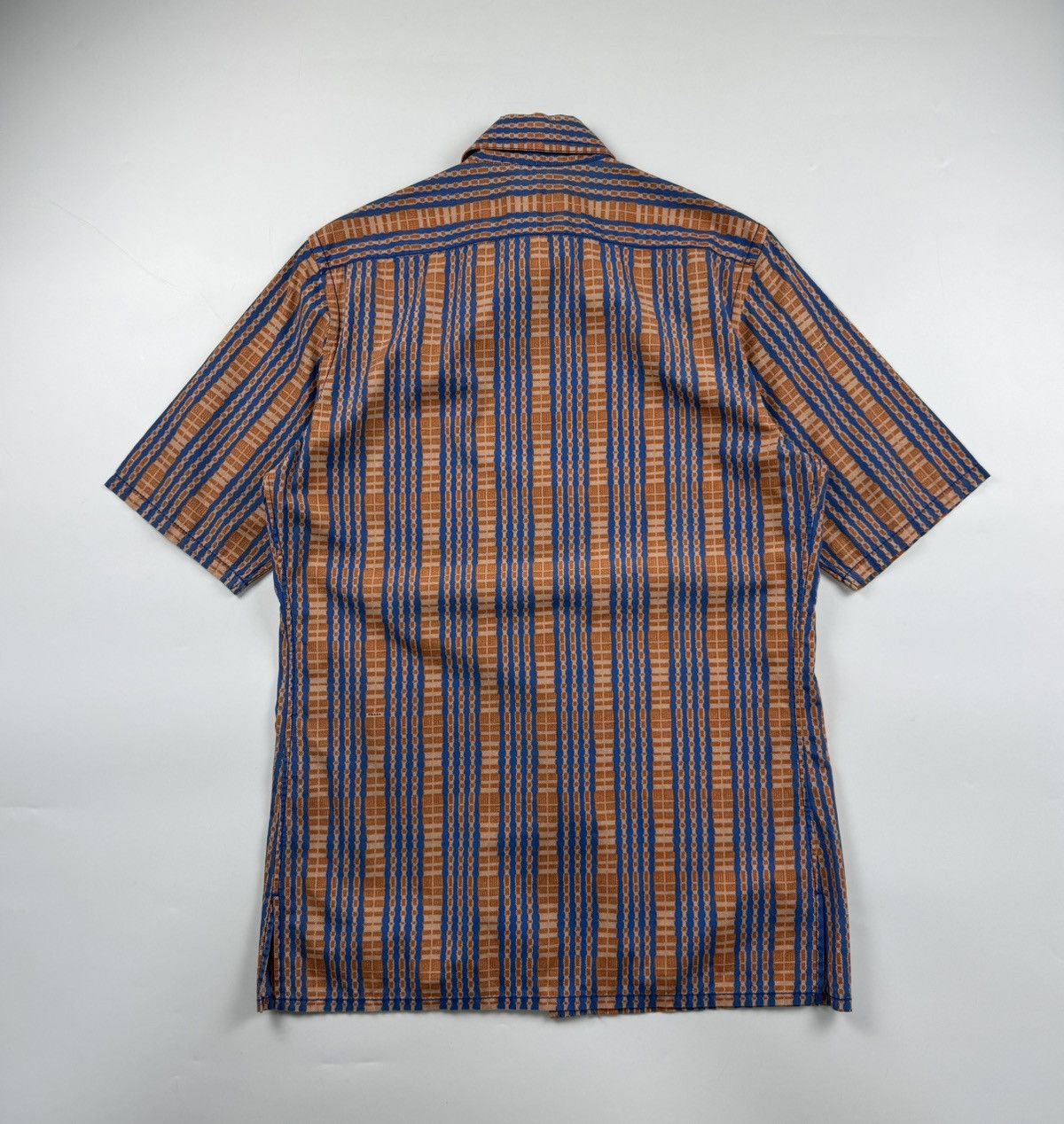 Prada Prada S/S’08 Sambalpuri Pattern Shirt Size US M / EU 48-50 / 2 - 3 Thumbnail