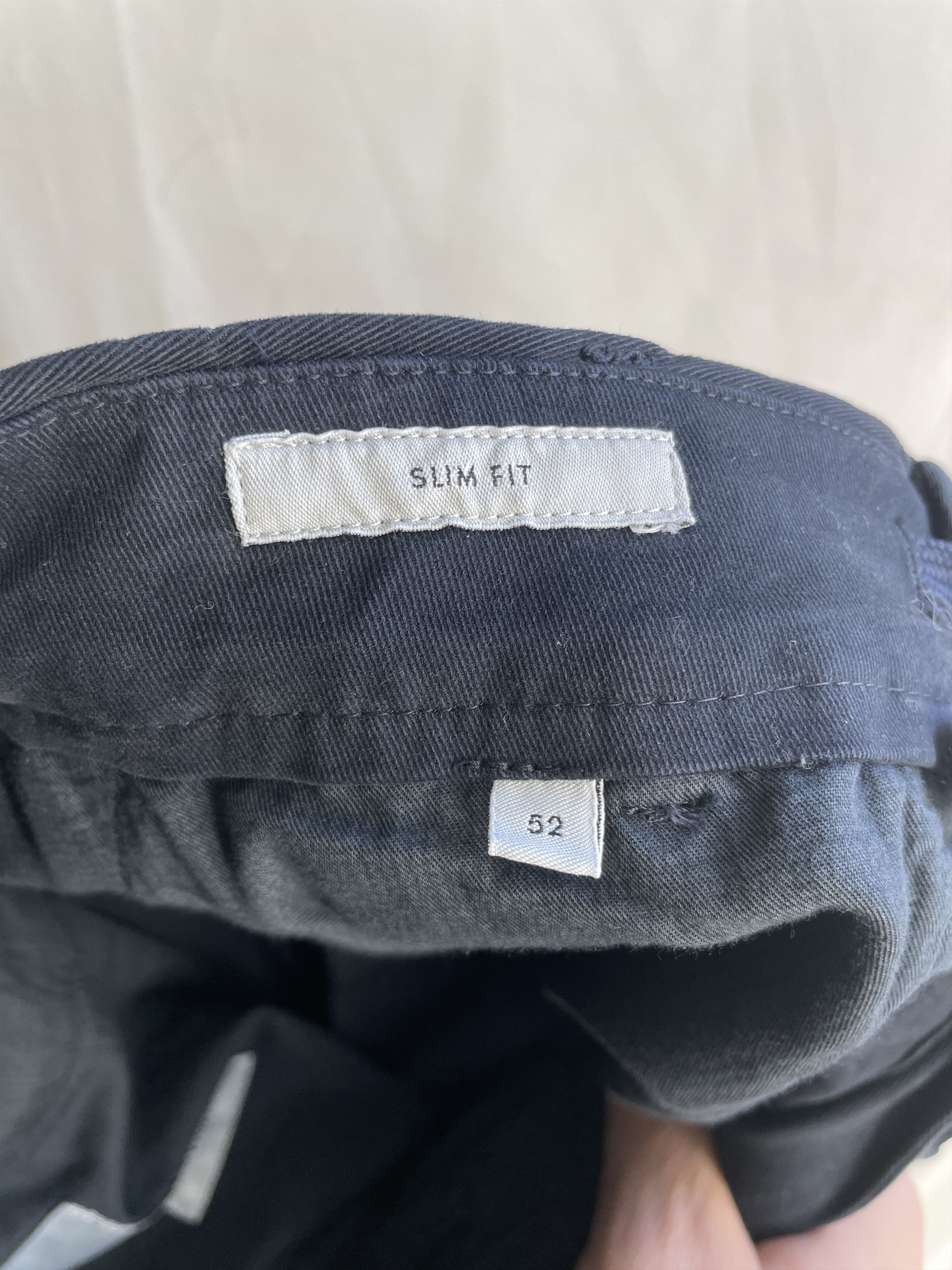 PT Torino PT Torino Navy Slim Drawstring Stretch Modal Cotton Trousers Size US 34 / EU 50 - 9 Thumbnail